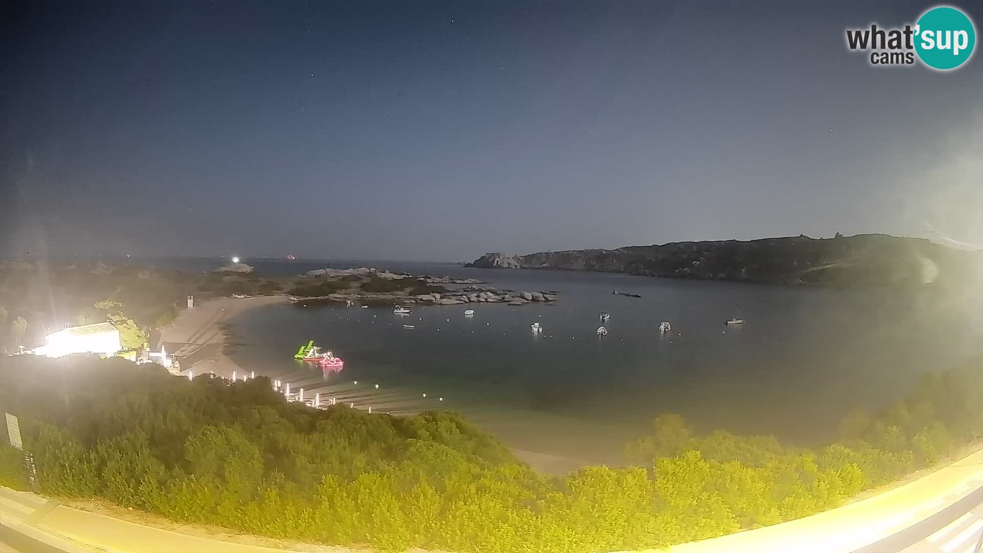 Webcam Rena di Levante – Live View from Capo Testa