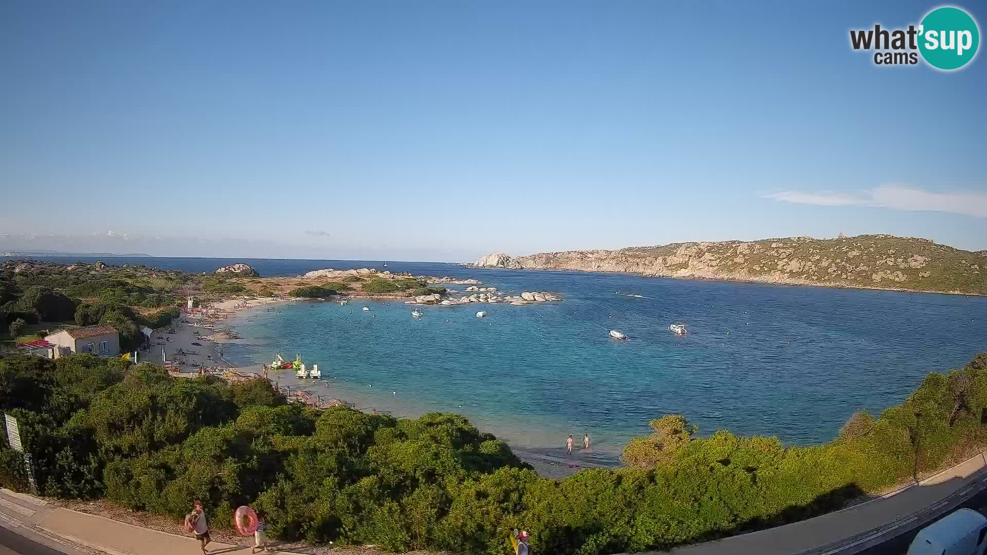 Webcam Rena di Levante – Live View from Capo Testa