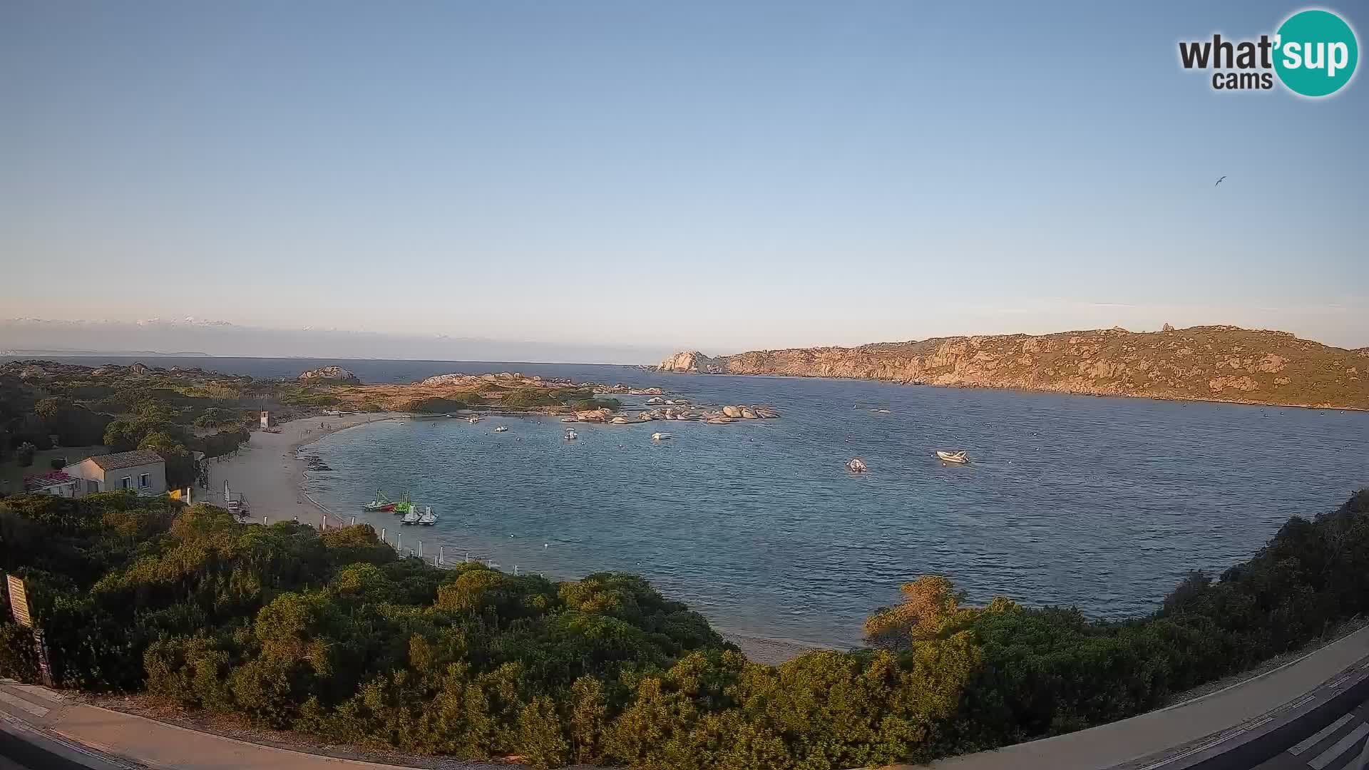 Webcam Rena di Levante – Vista live da Capo Testa
