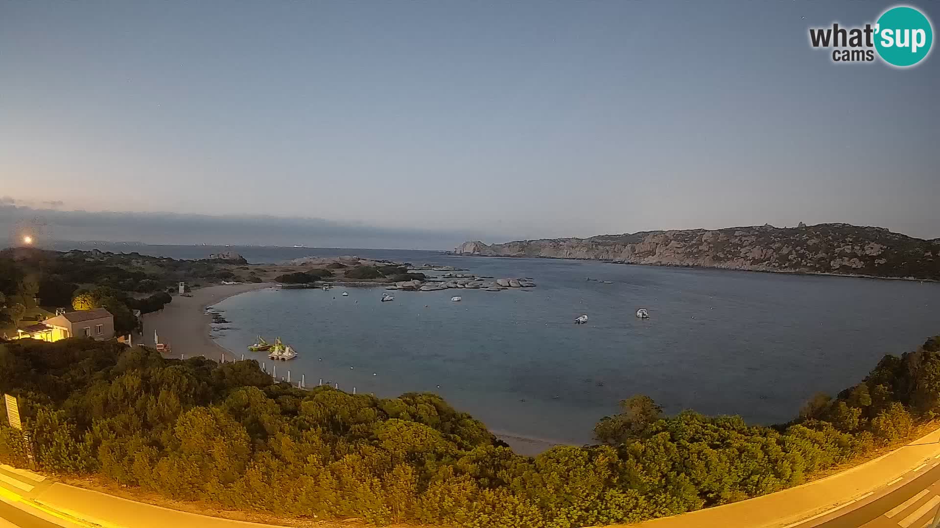 Webcam Rena di Levante – Live View from Capo Testa
