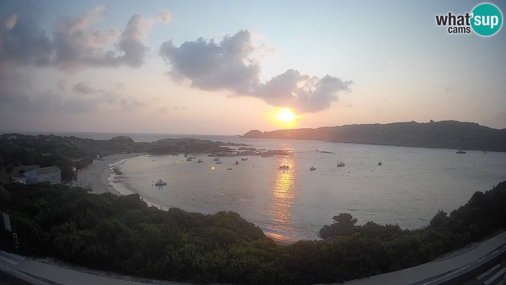 Webcam Rena di Levante – Live View from Capo Testa