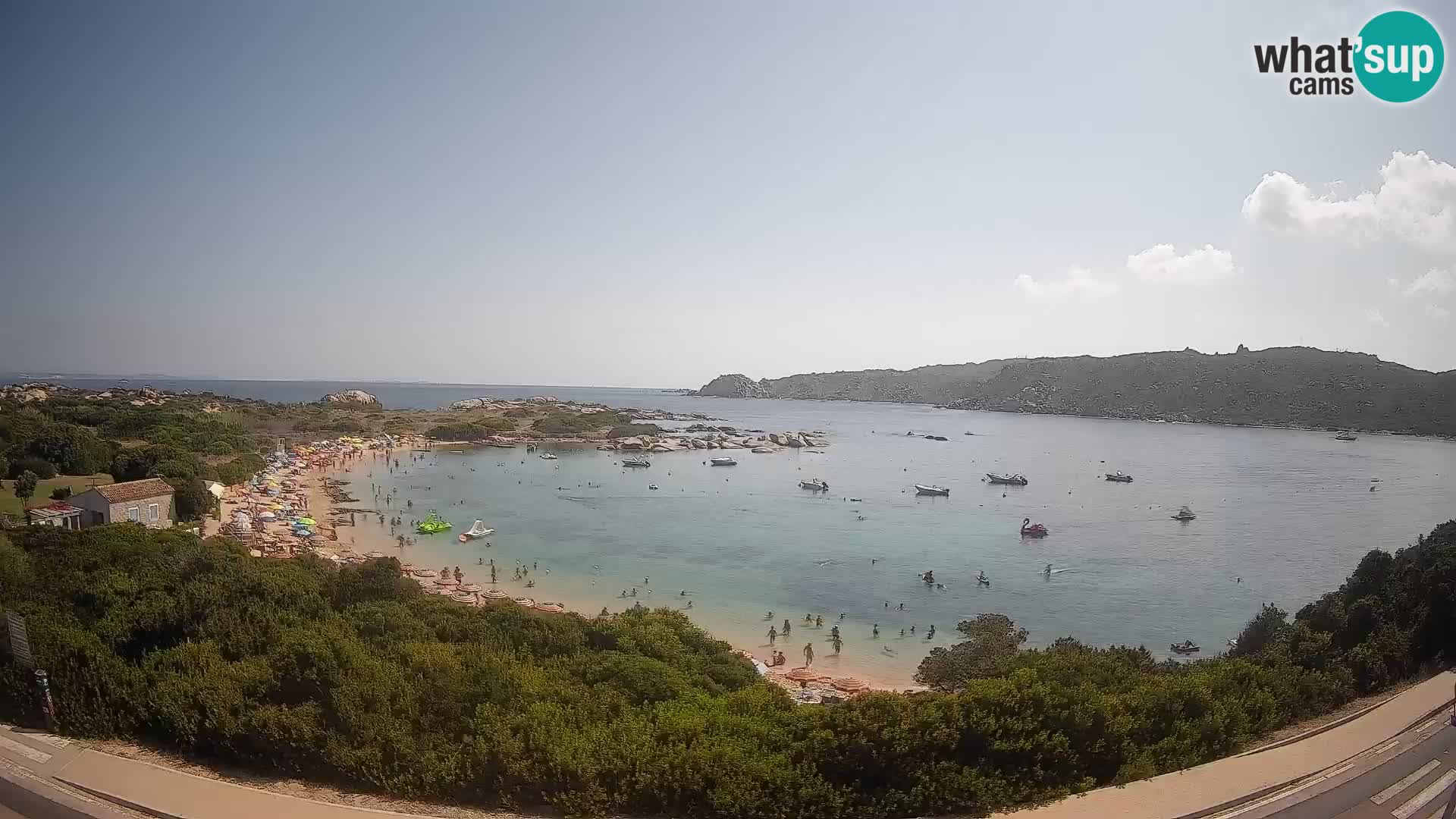 Spletna kamera Rena di Levante – Pogled v živo na Capo Testa