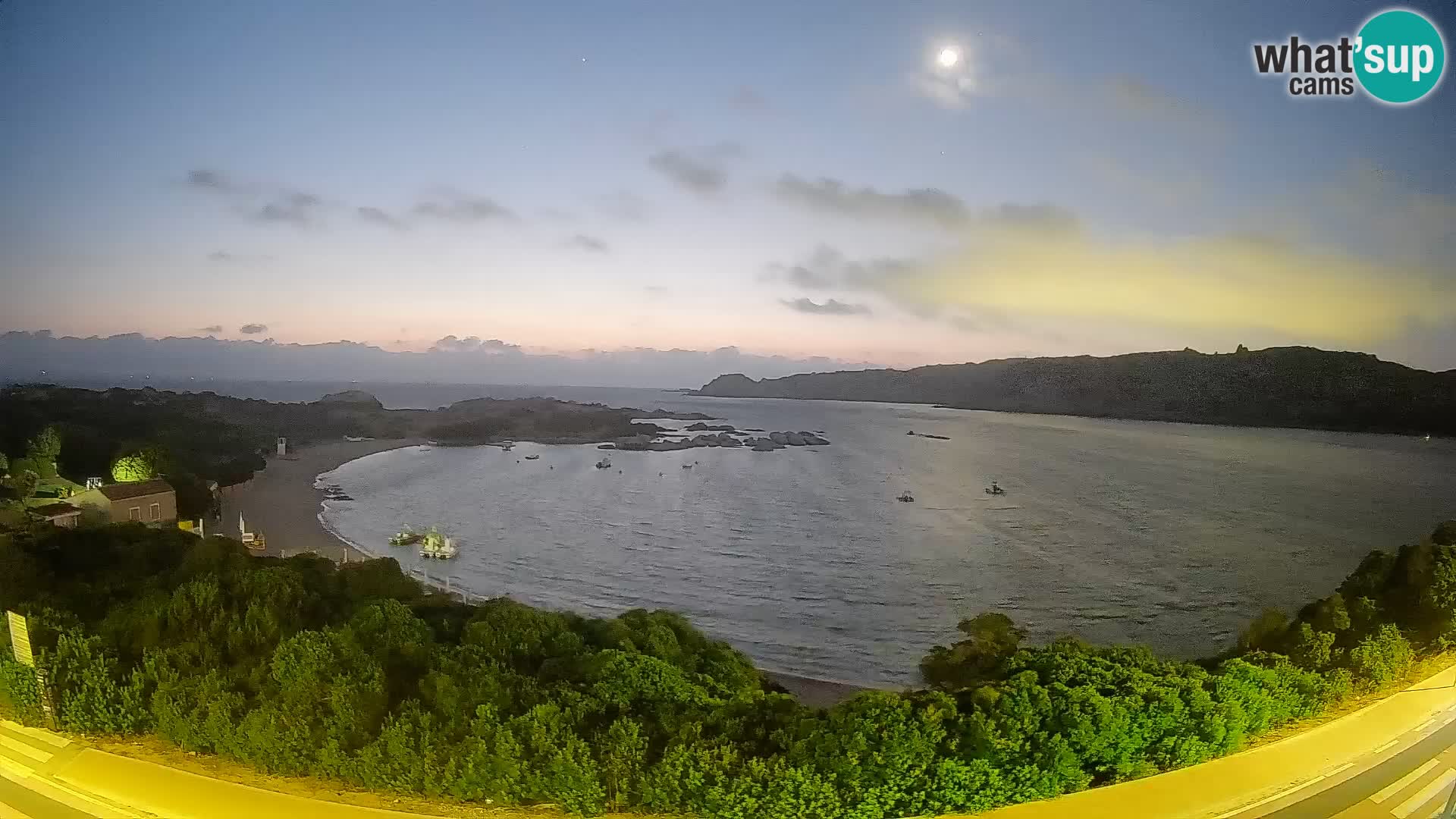 Webcam Rena di Levante – Live View from Capo Testa