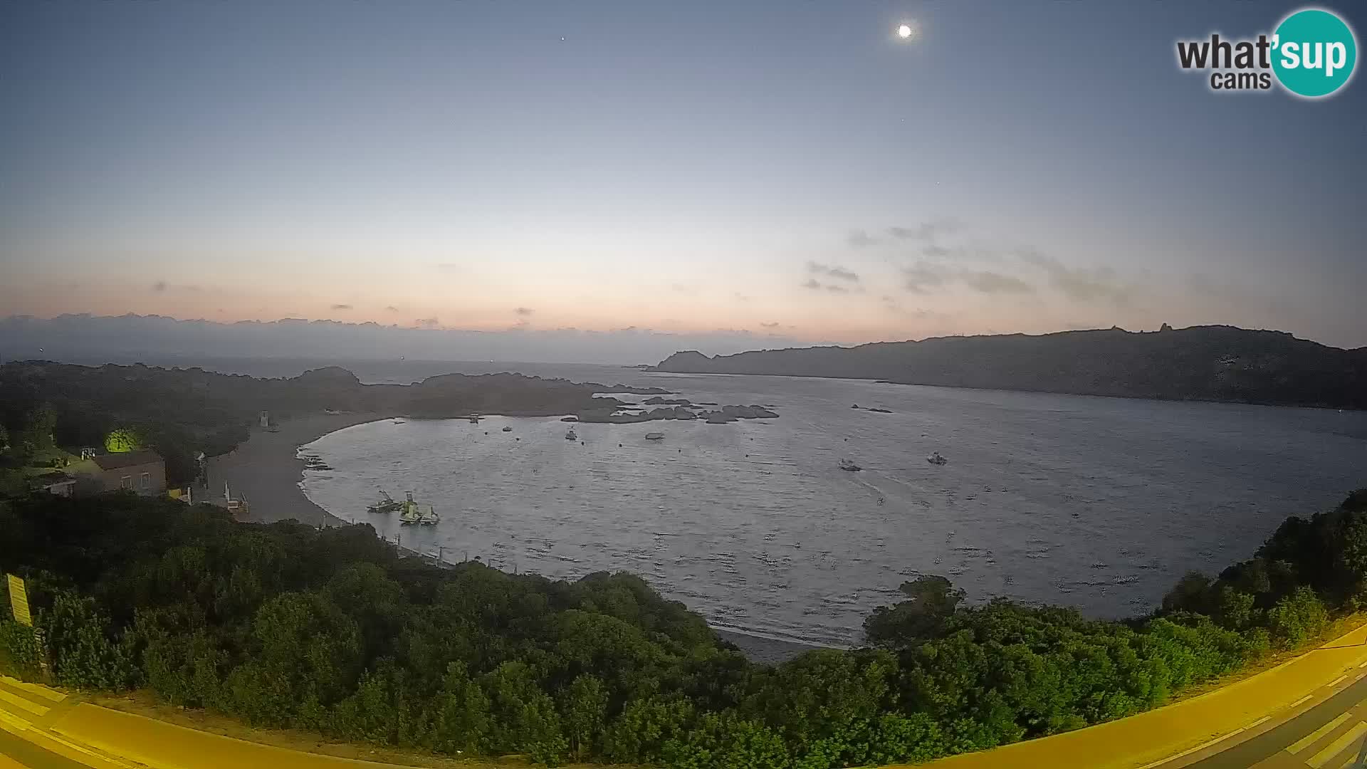 Webcam Rena di Levante – Live View from Capo Testa