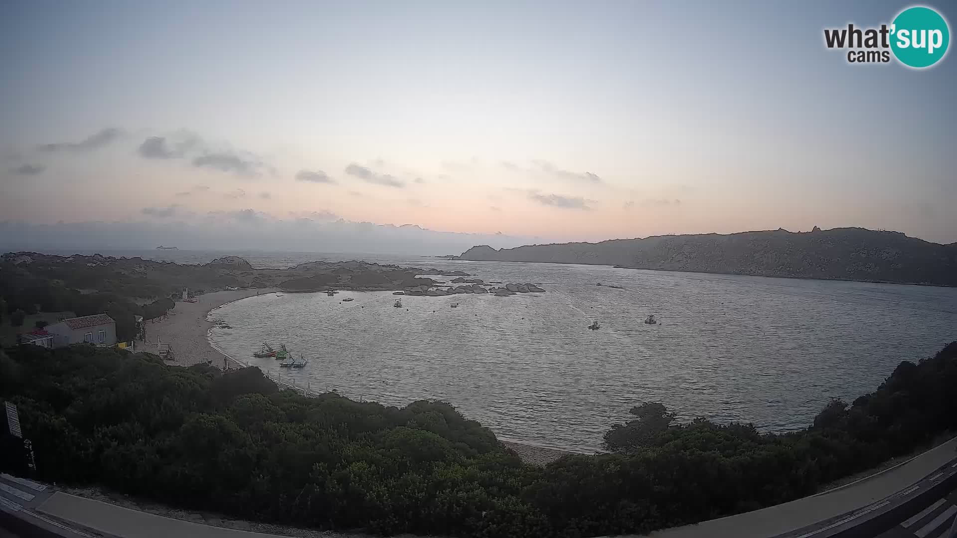 Webcam Rena di Levante – Live View from Capo Testa