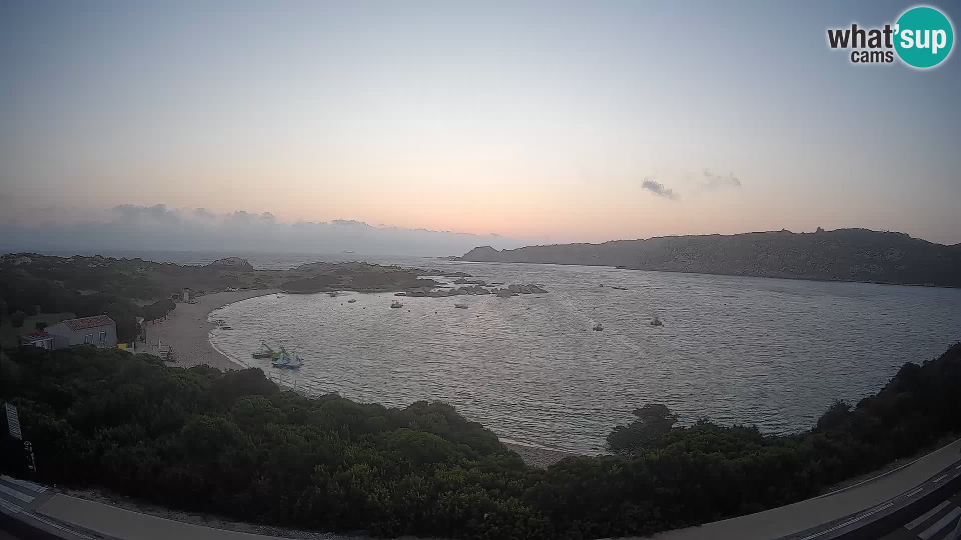 Webcam Rena di Levante – Live View from Capo Testa