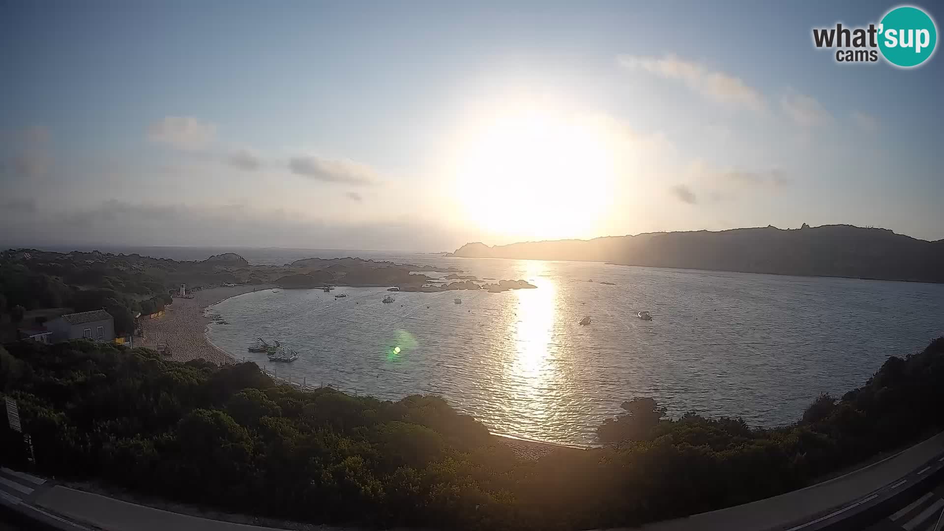 Webcam Rena di Levante – Live View from Capo Testa