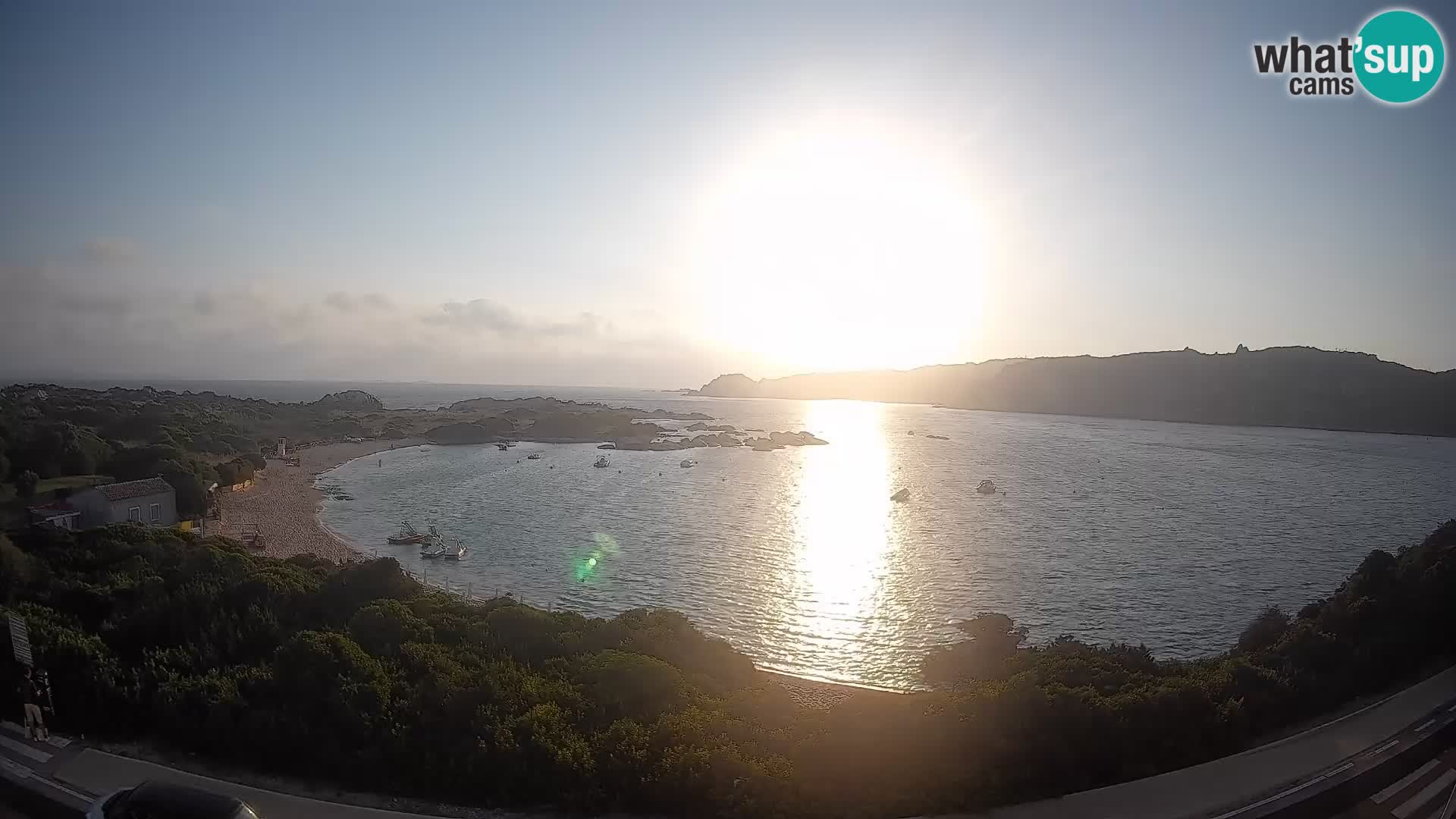 Web kamera Rena di Levante – Pogled uživo s Capo Testa
