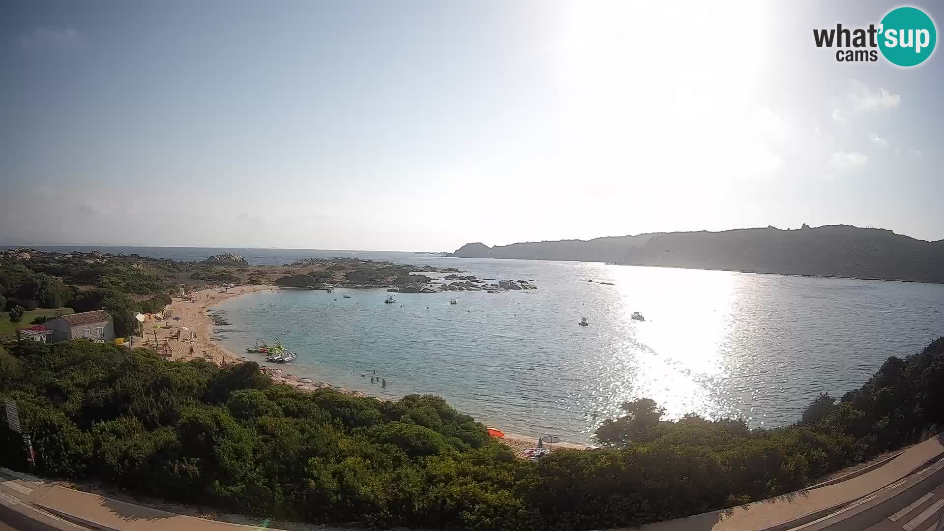 Spletna kamera Rena di Levante – Pogled v živo na Capo Testa