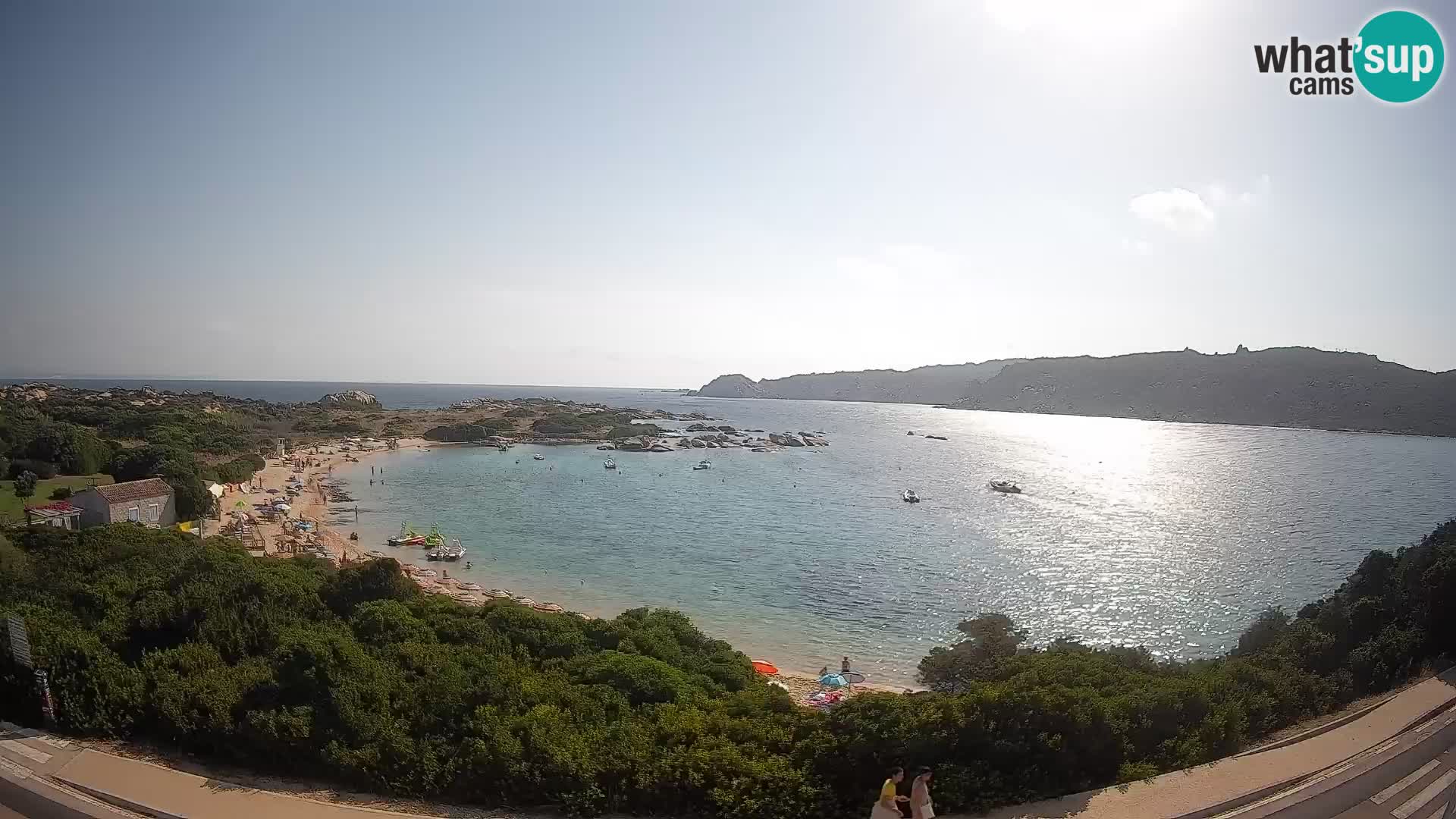 Webcam Rena di Levante – Live View from Capo Testa