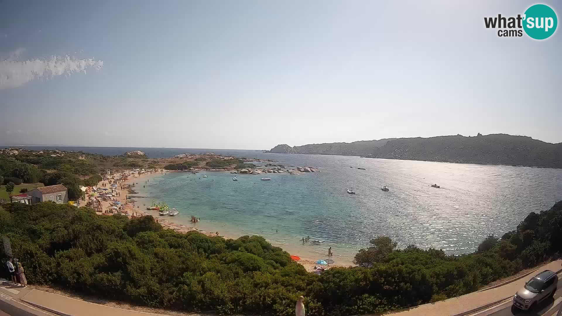 Webcam Rena di Levante – Live View from Capo Testa