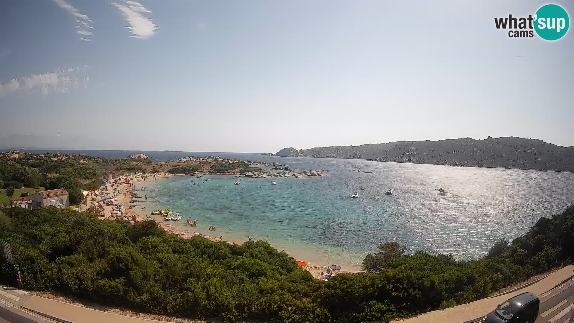 Webcam Rena di Levante – Live View from Capo Testa