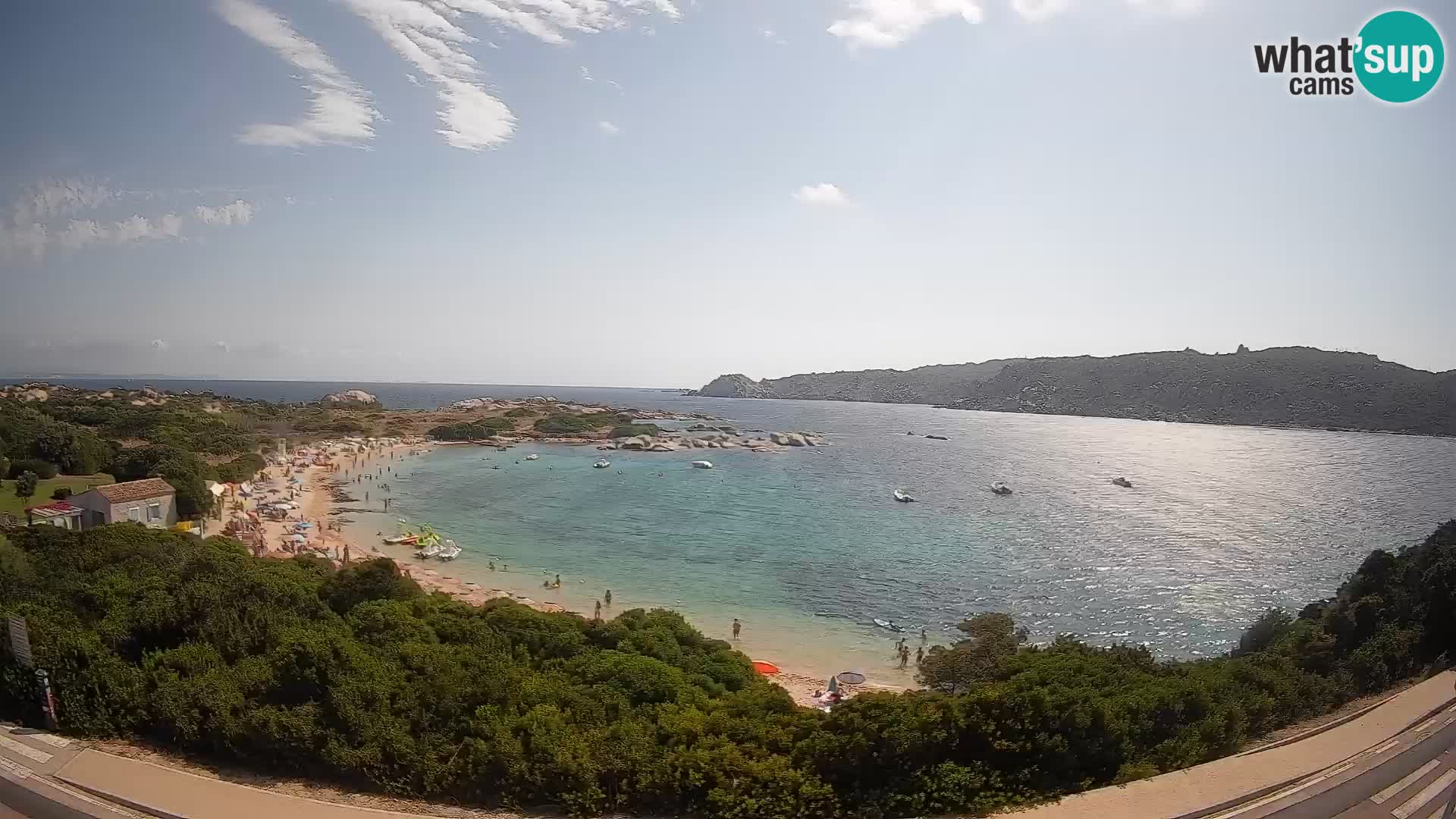 Webcam Rena di Levante – Live View from Capo Testa