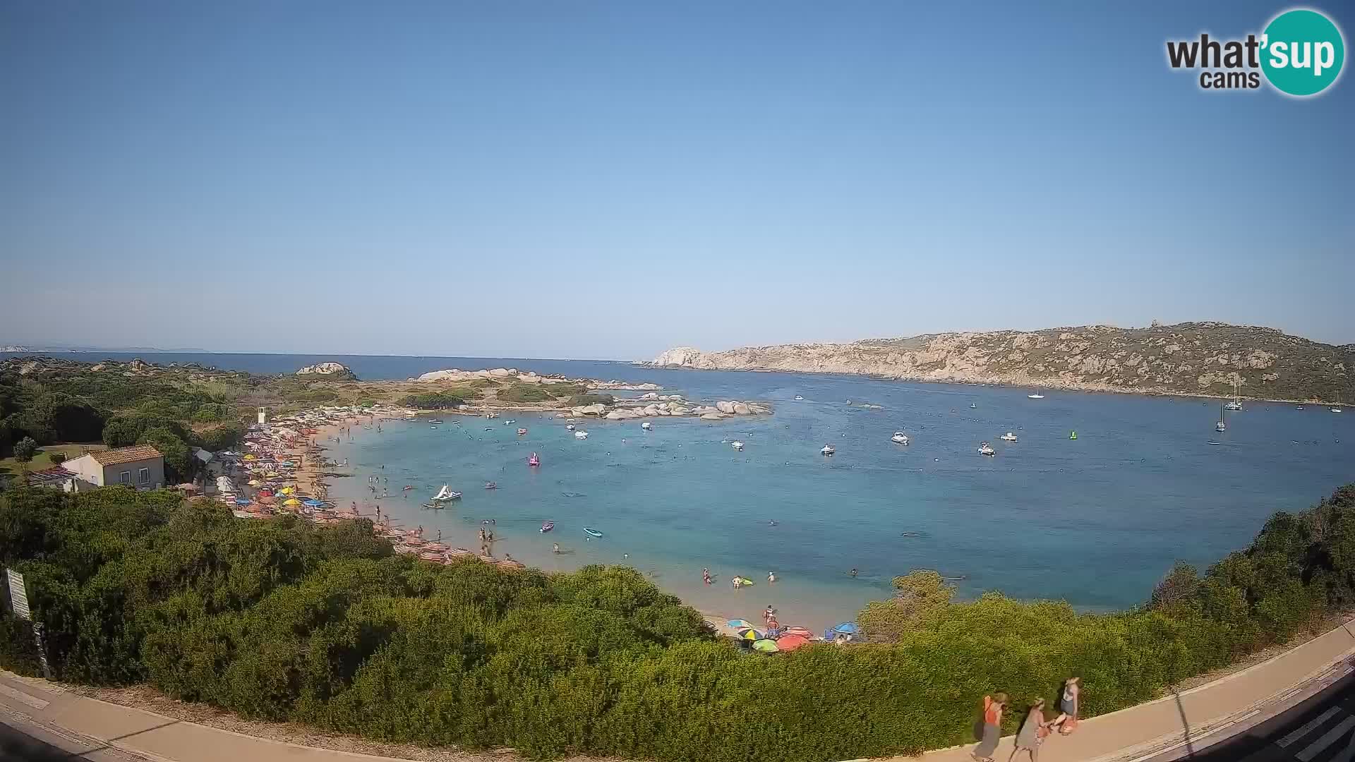 Webcam Rena di Levante – Live View from Capo Testa