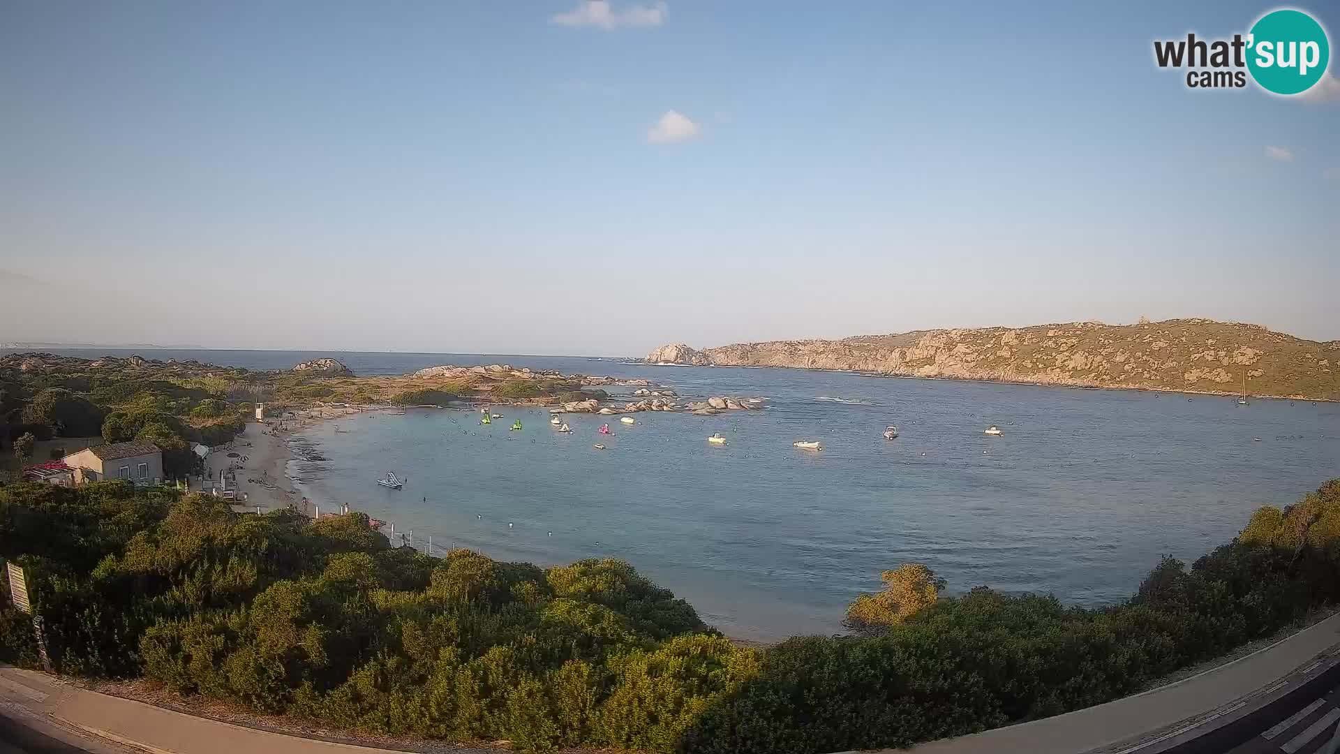 Spletna kamera Rena di Levante – Pogled v živo na Capo Testa