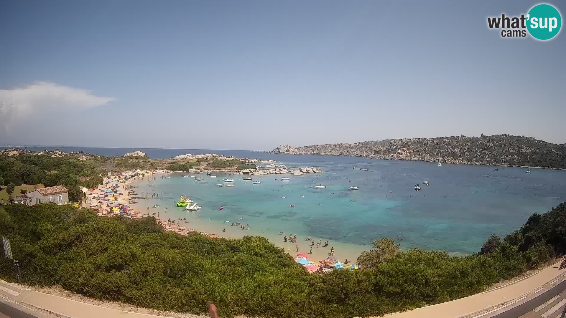 Webcam Rena di Levante – Live View from Capo Testa