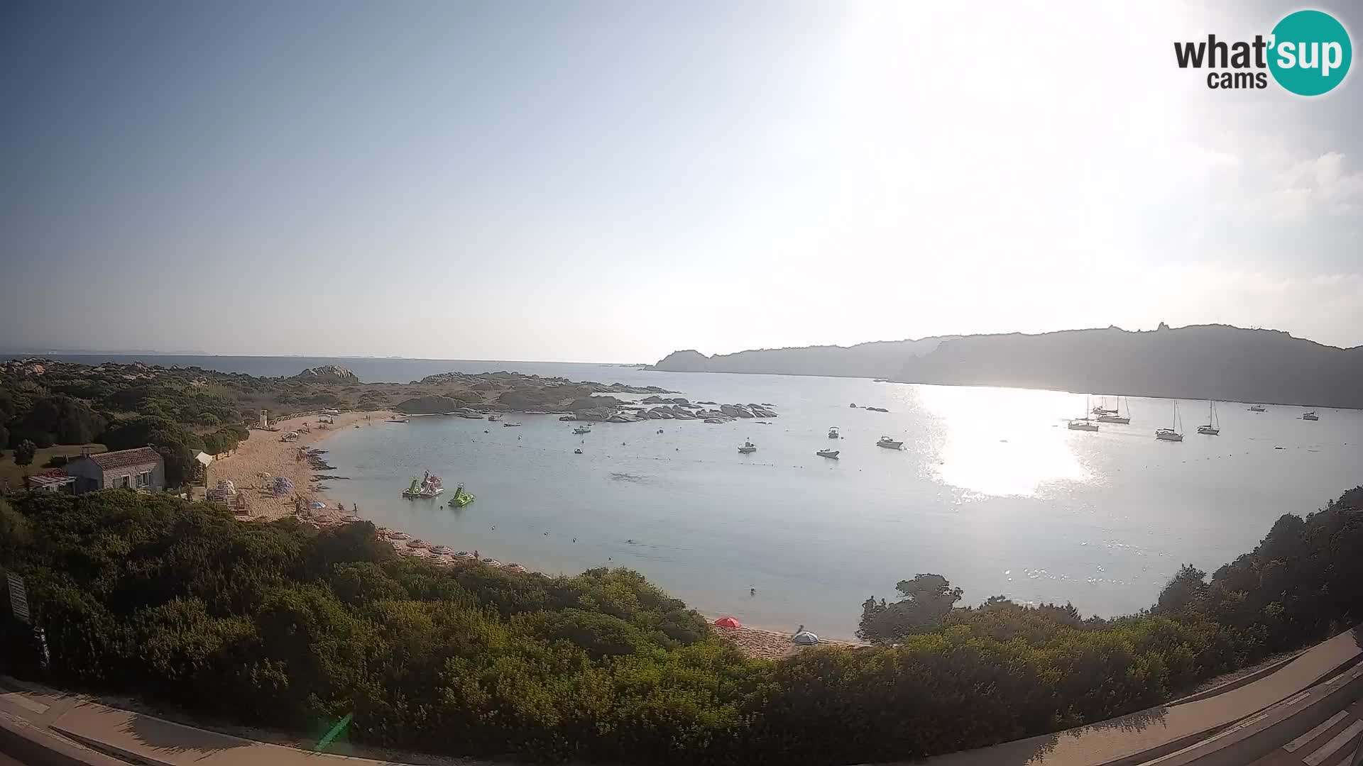 Spletna kamera Rena di Levante – Pogled v živo na Capo Testa