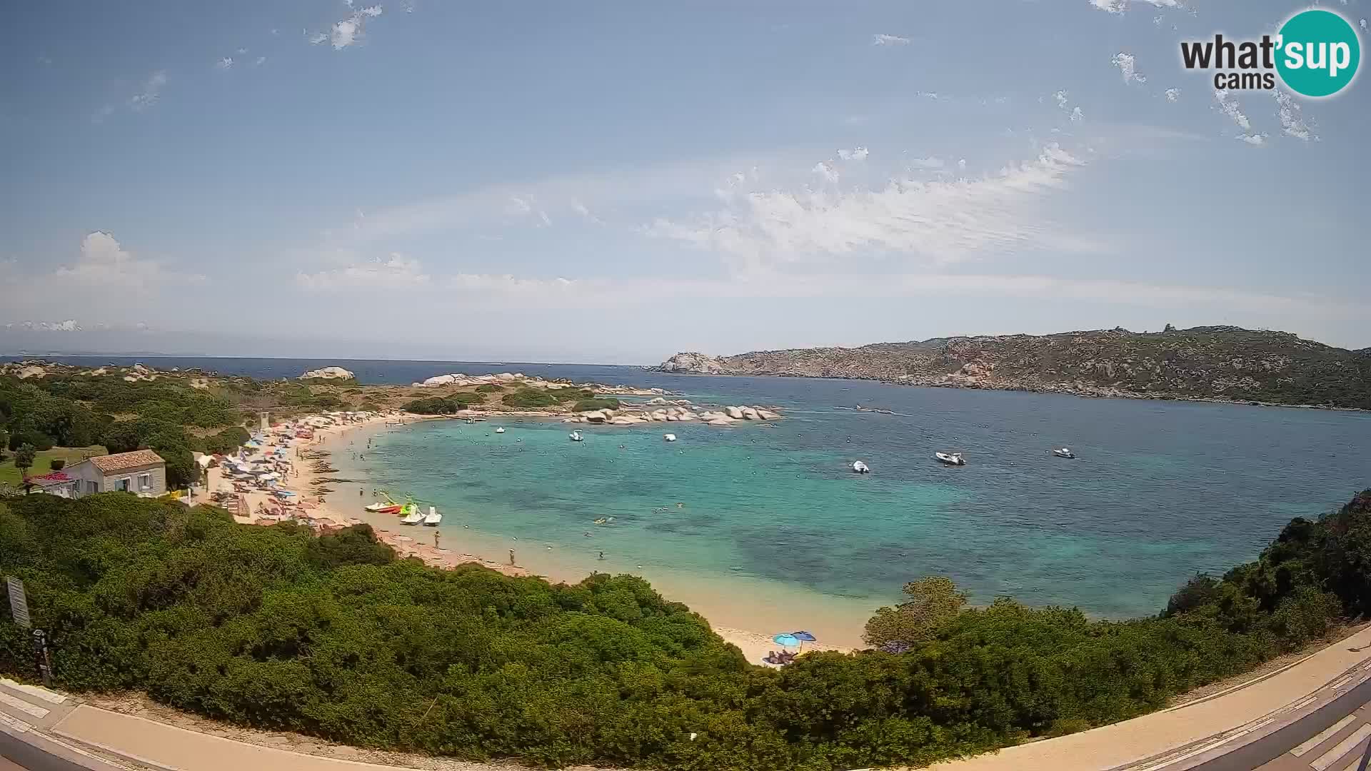 Webcam Rena di Levante – Vue en direct depuis Capo Testa