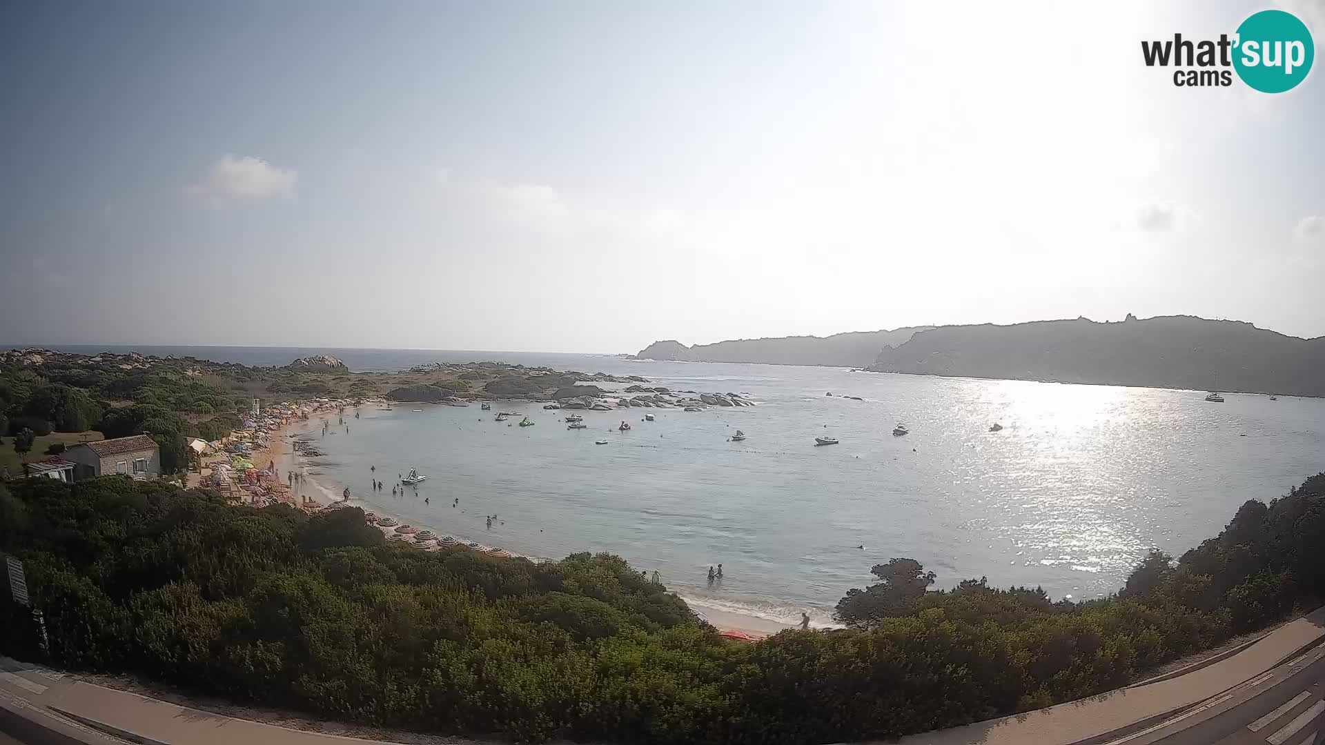 Webcam Rena di Levante – Live View from Capo Testa