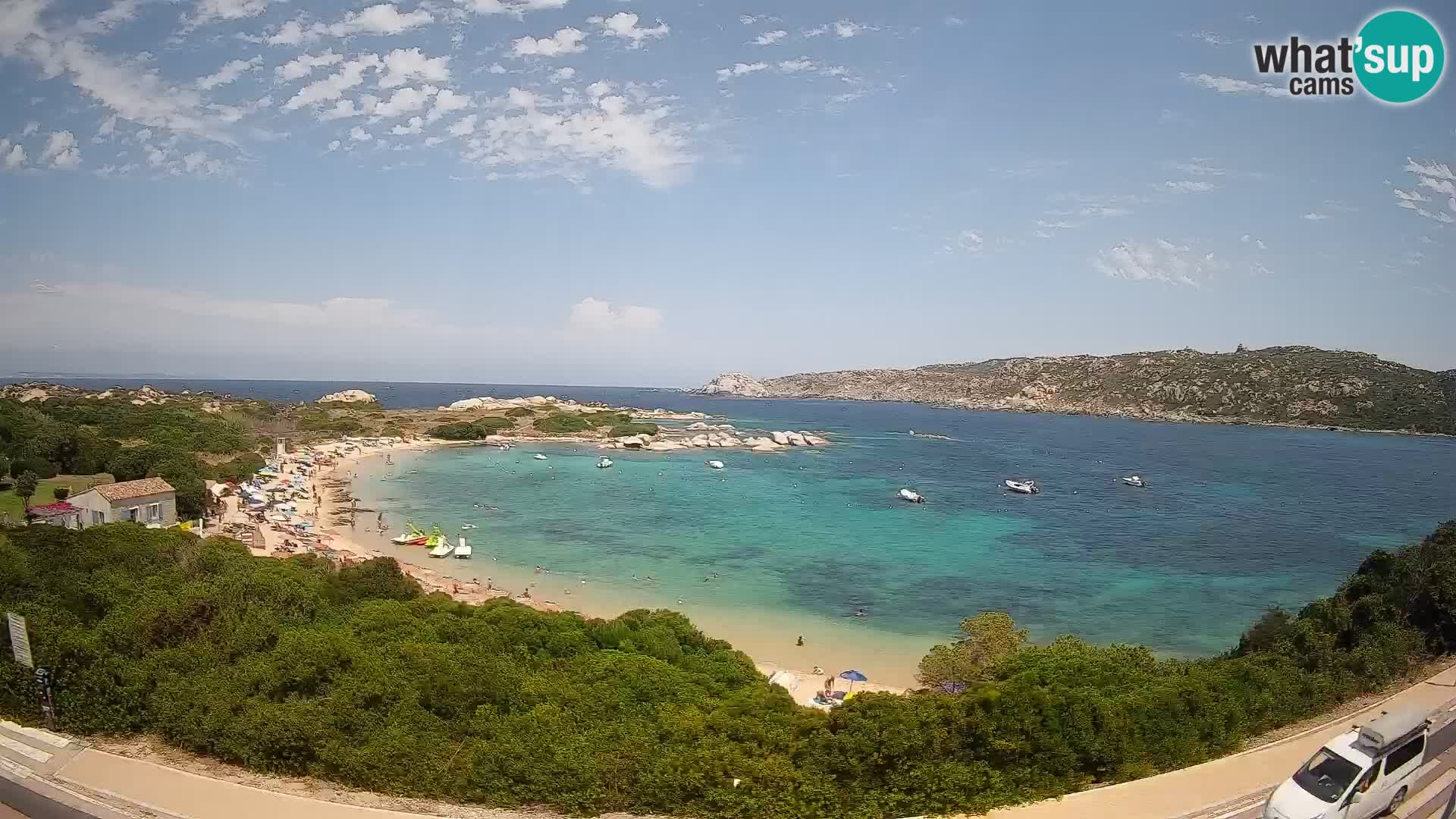 Webcam Rena di Levante – Vista en directo desde Capo Testa