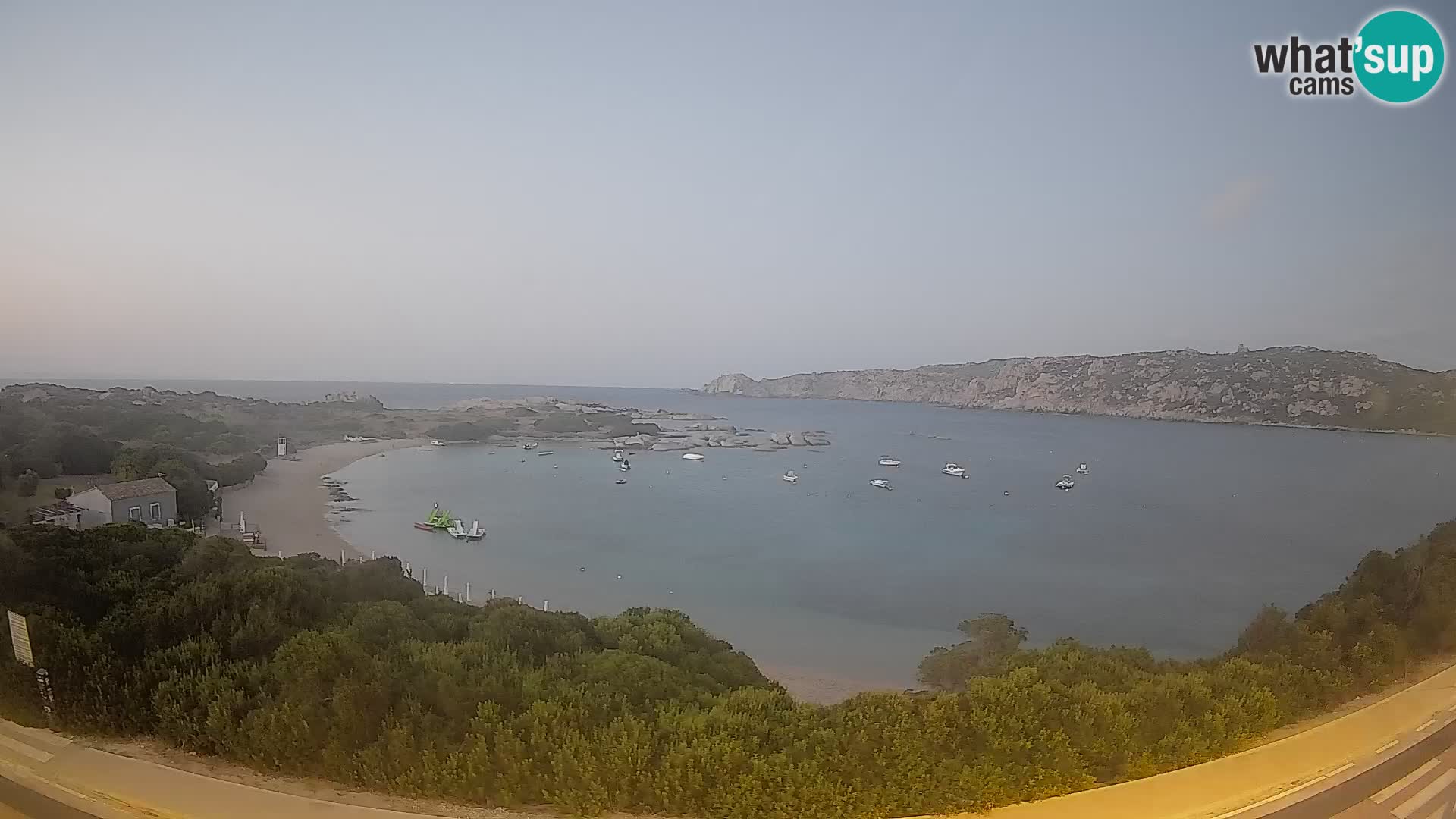 Spletna kamera Rena di Levante – Pogled v živo na Capo Testa
