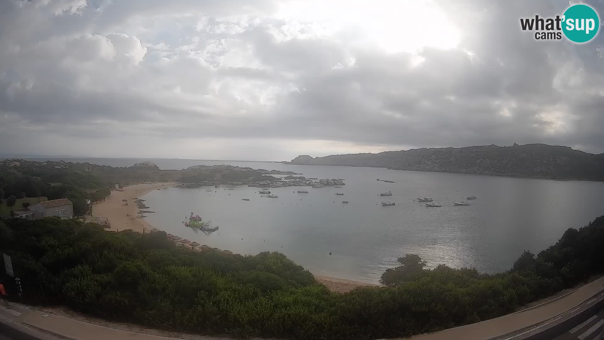 Webcam Rena di Levante – Live View from Capo Testa