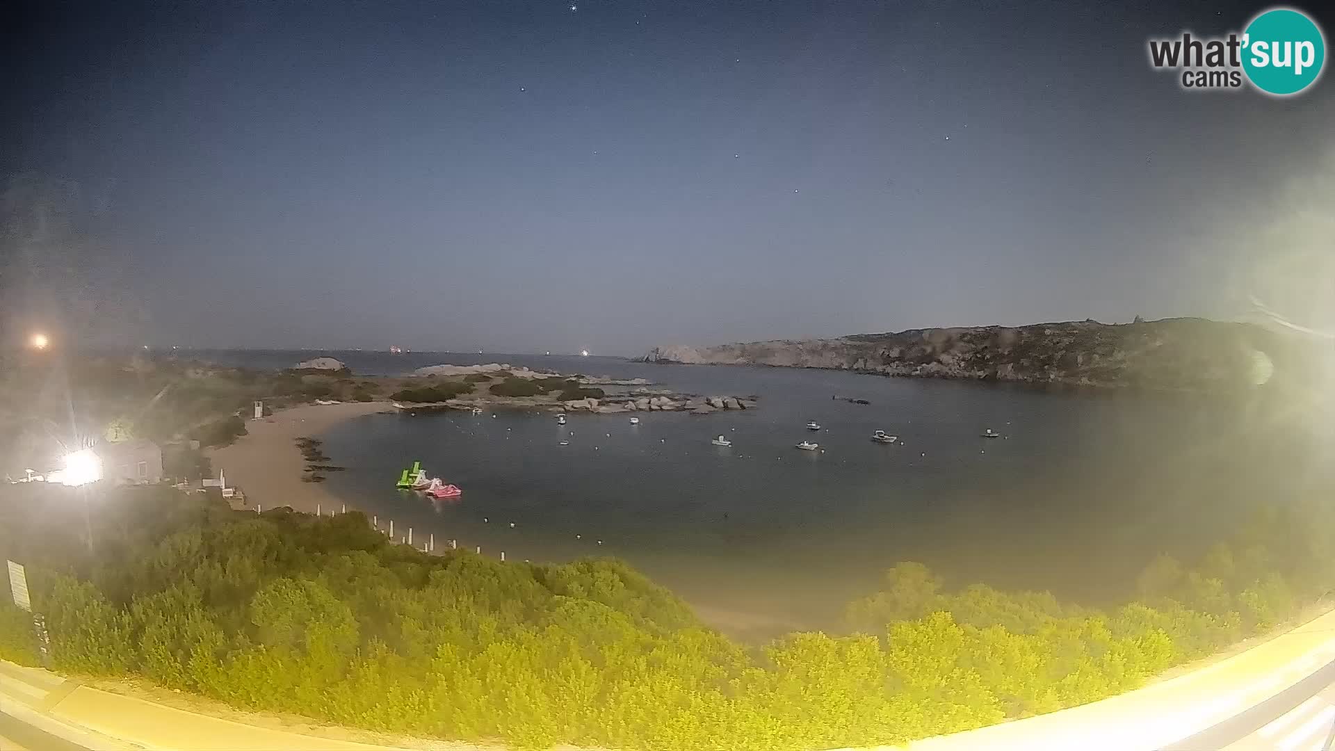Spletna kamera Rena di Levante – Pogled v živo na Capo Testa