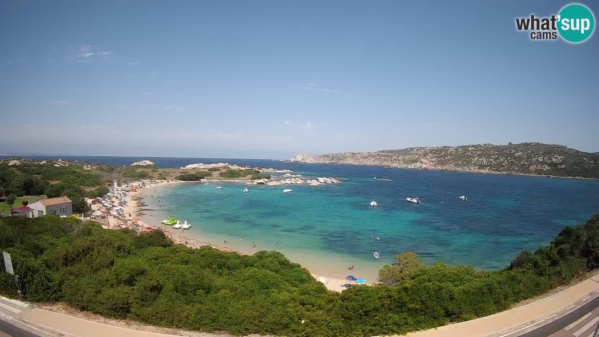 Webcam Rena di Levante – Vista live da Capo Testa