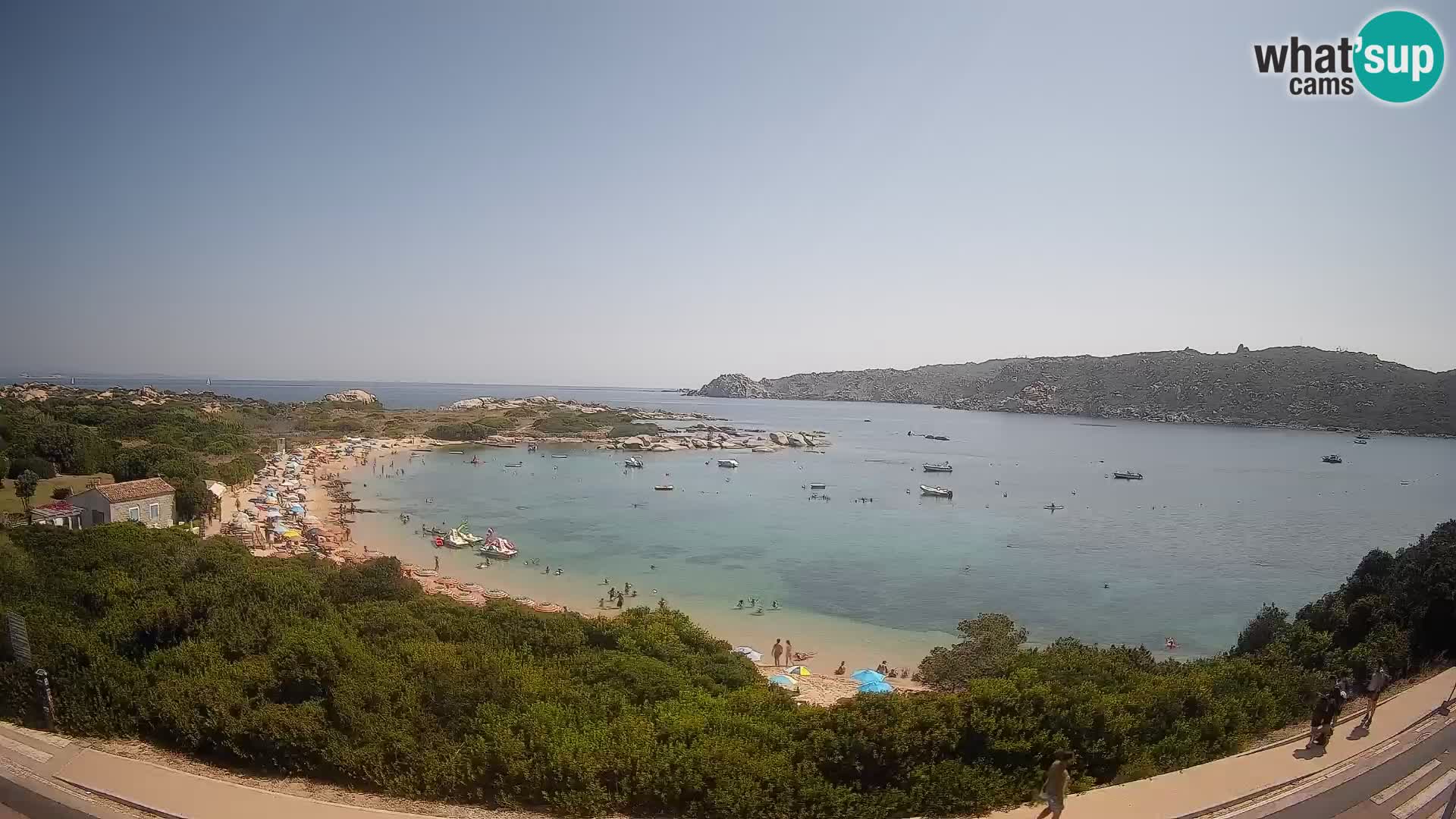 Web kamera Rena di Levante – Pogled uživo s Capo Testa