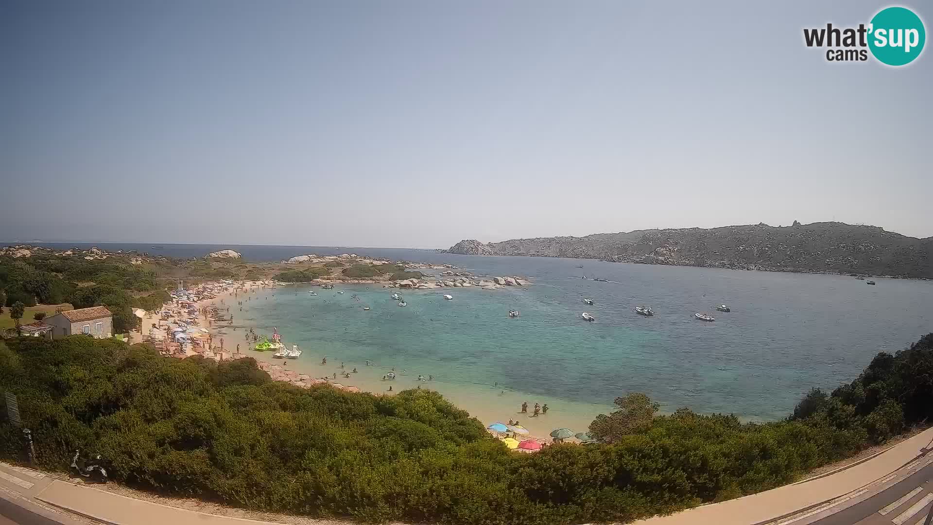 Spletna kamera Rena di Levante – Pogled v živo na Capo Testa