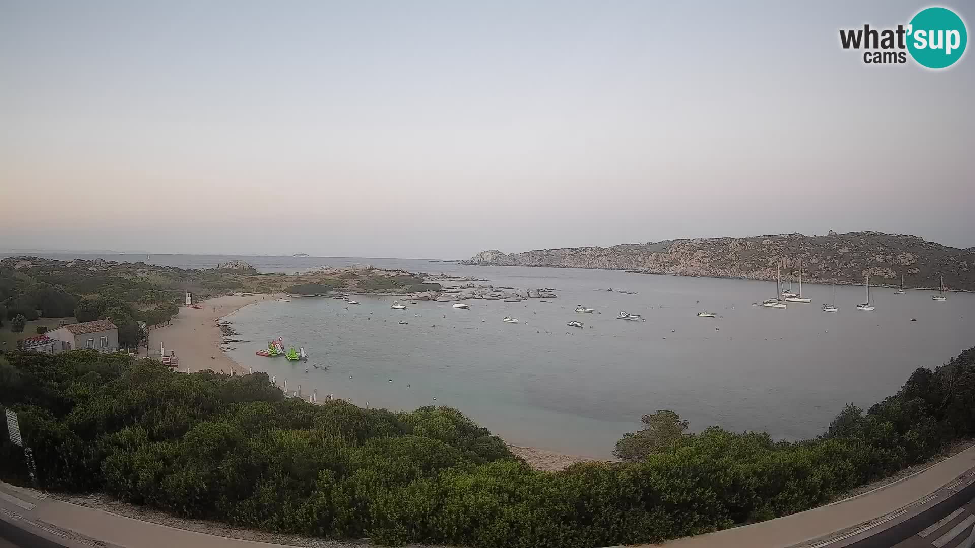 Spletna kamera Rena di Levante – Pogled v živo na Capo Testa