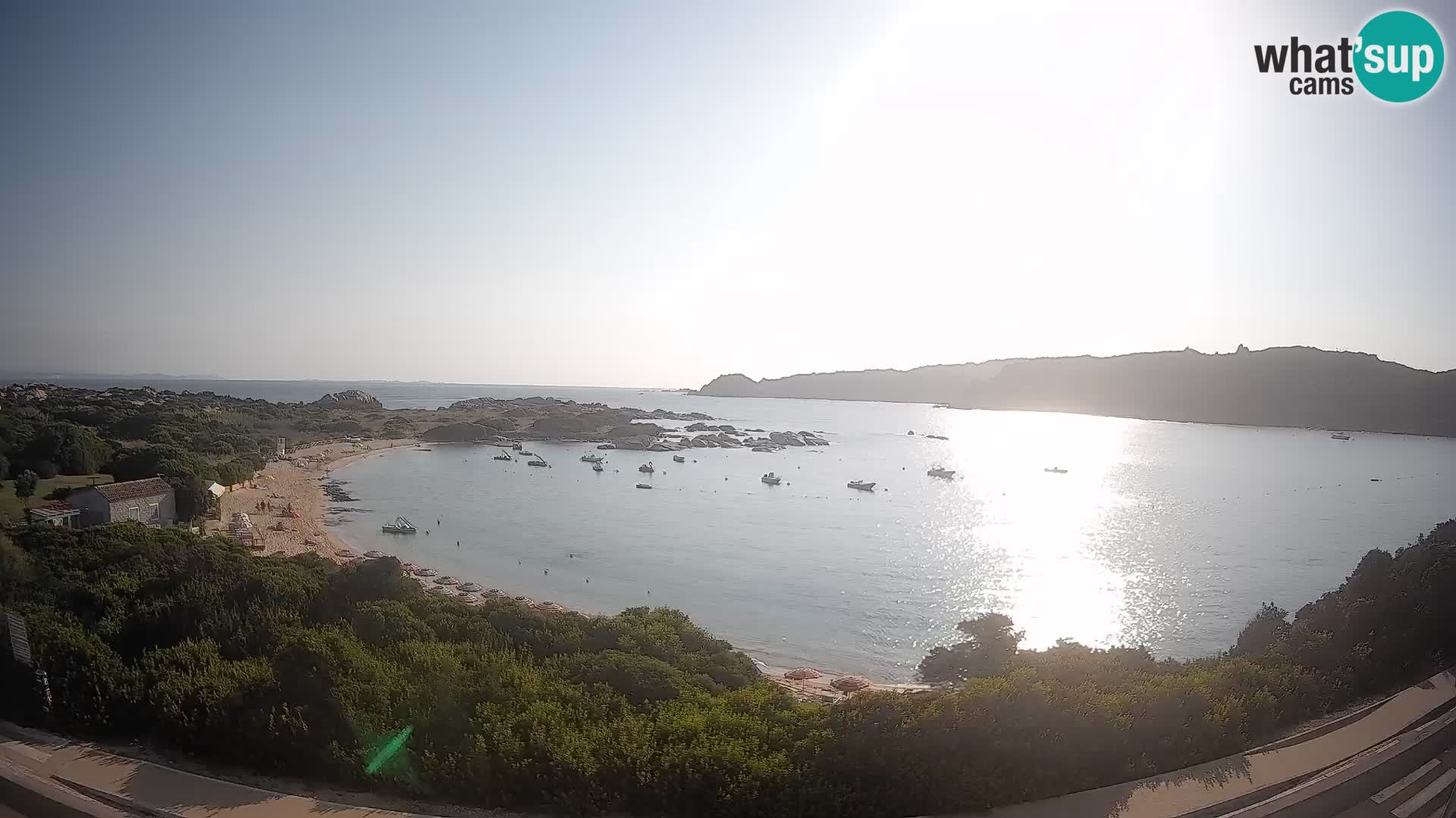 Webcam Rena di Levante – Live View from Capo Testa