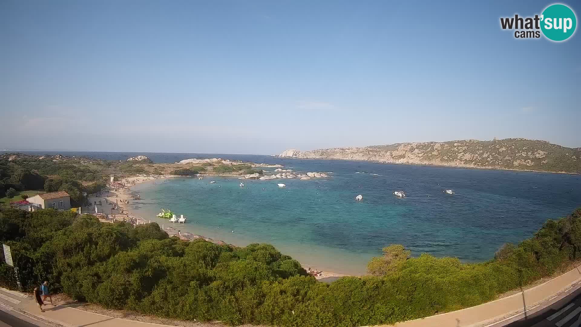 Webcam Rena di Levante – Live View from Capo Testa