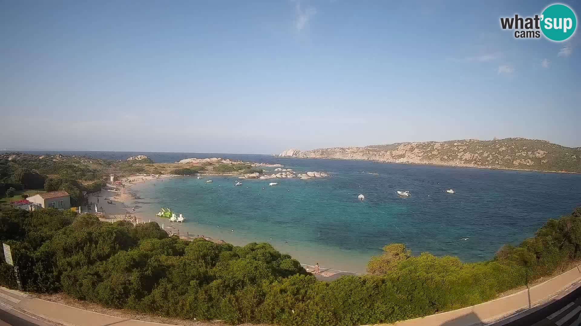 Webcam Rena di Levante – Live View from Capo Testa