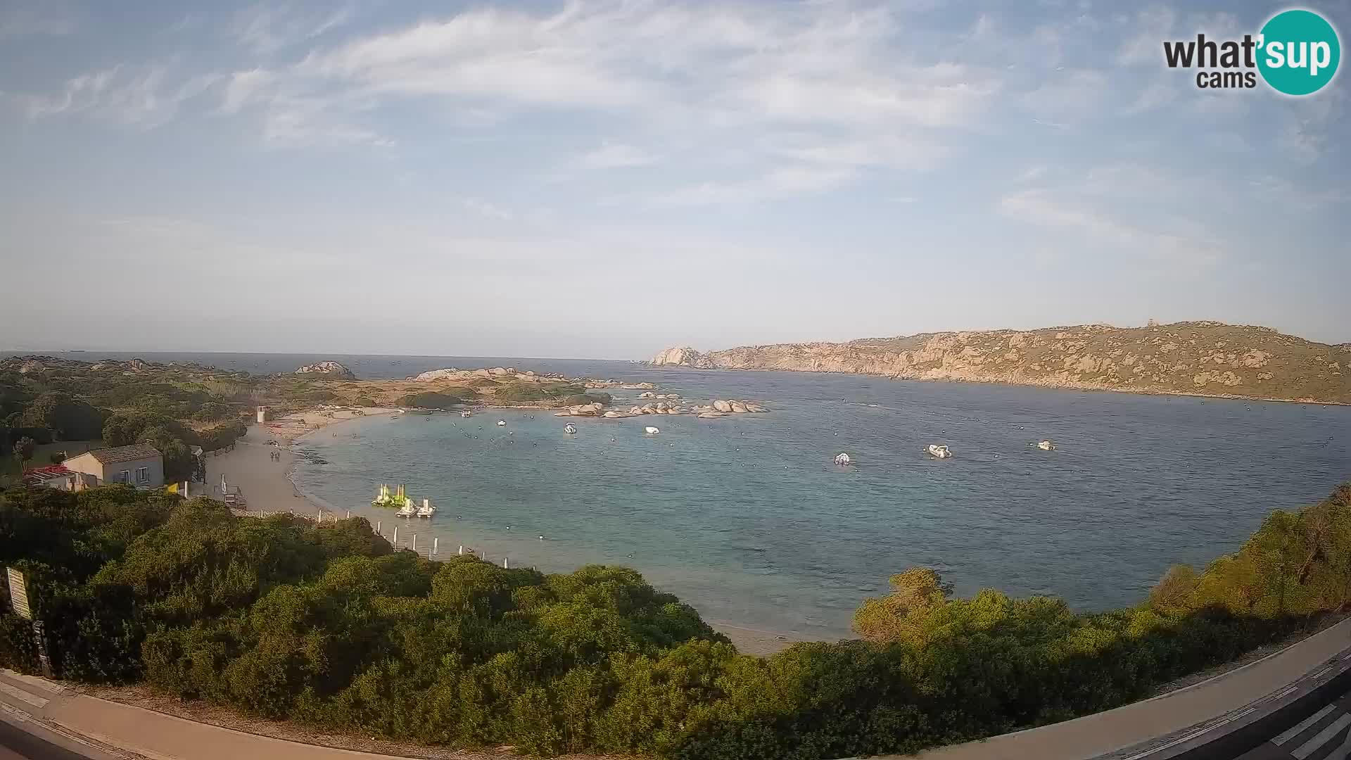 Webcam Rena di Levante – Live View from Capo Testa