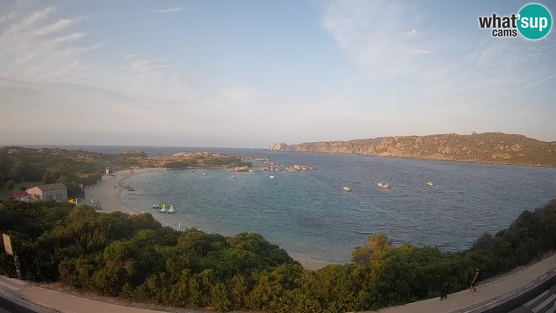 Webcam Rena di Levante – Live View from Capo Testa