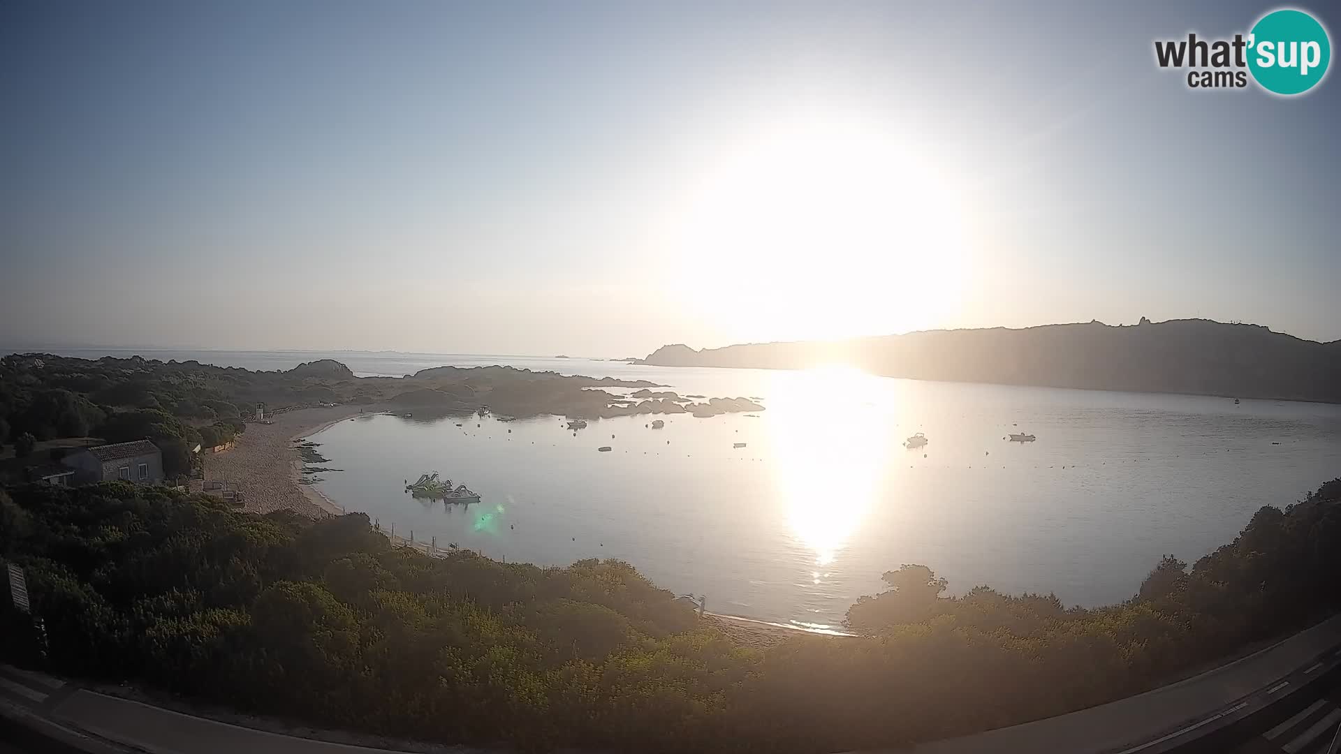 Webcam Rena di Levante – Live View from Capo Testa