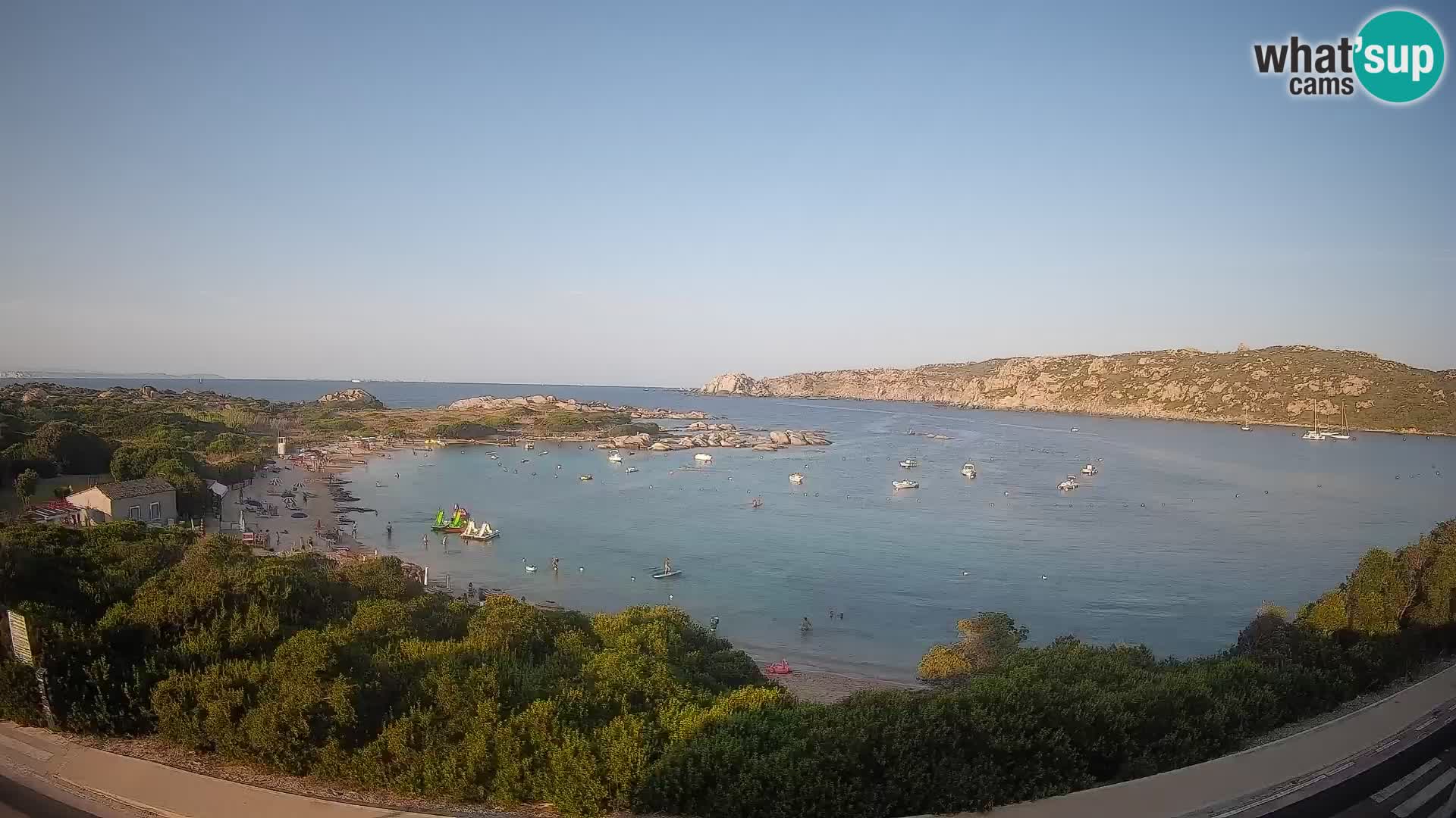 Spletna kamera Rena di Levante – Pogled v živo na Capo Testa