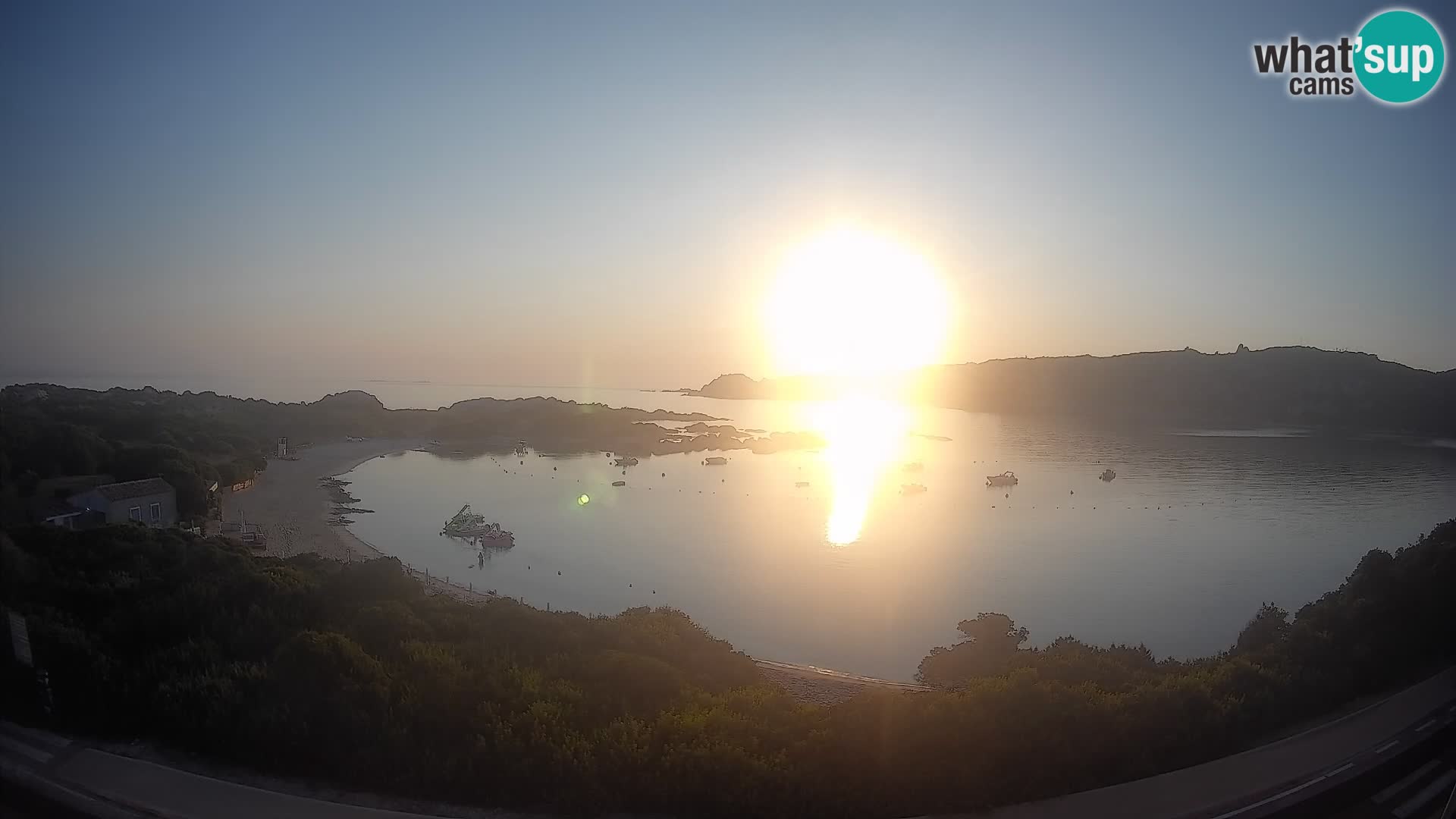 Web kamera Rena di Levante – Pogled uživo s Capo Testa