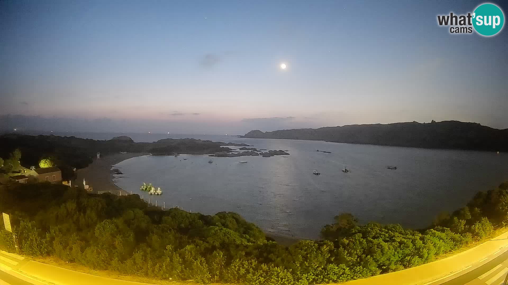 Webcam Rena di Levante – Live View from Capo Testa