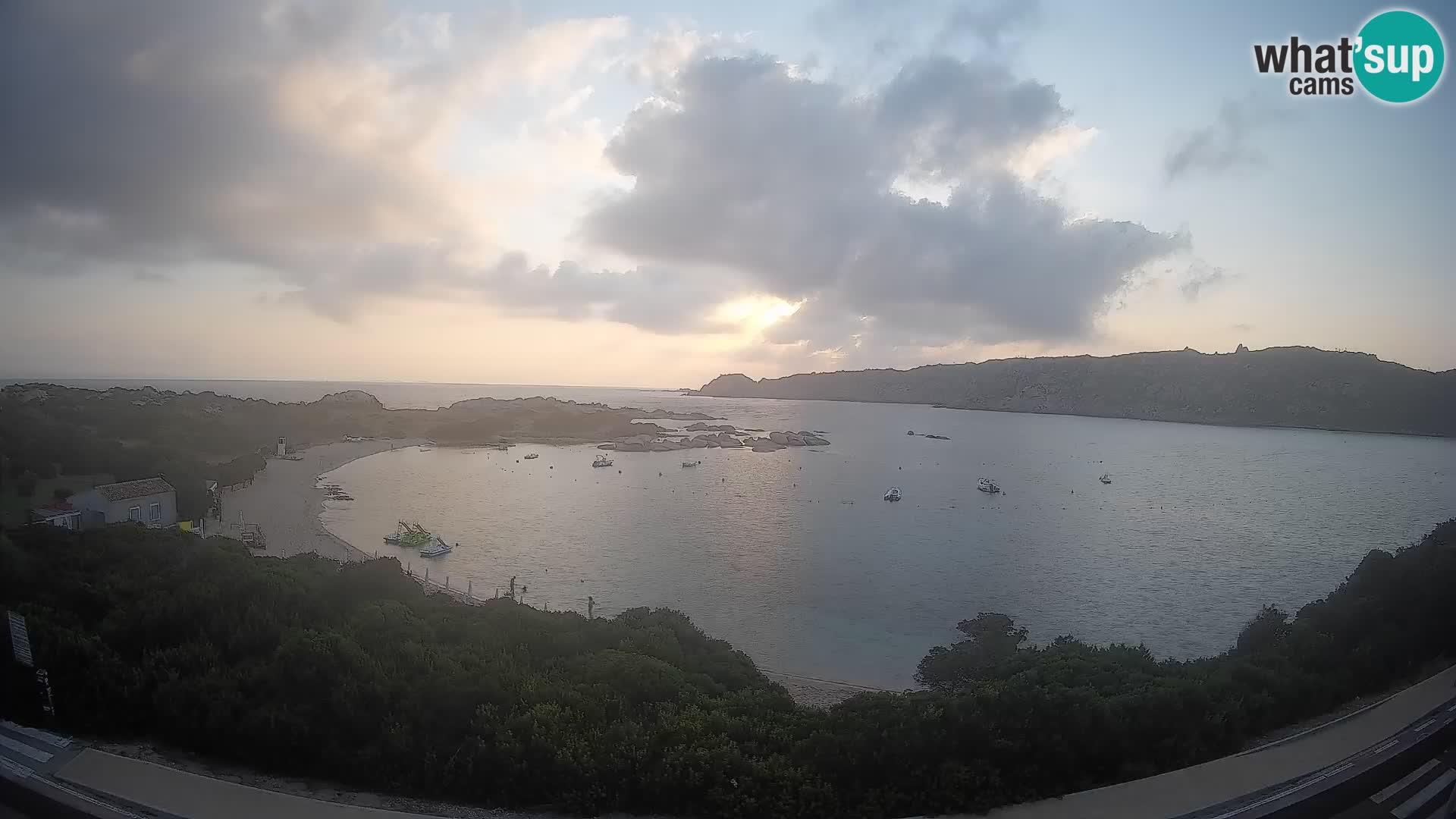 Webcam Rena di Levante – Live View from Capo Testa