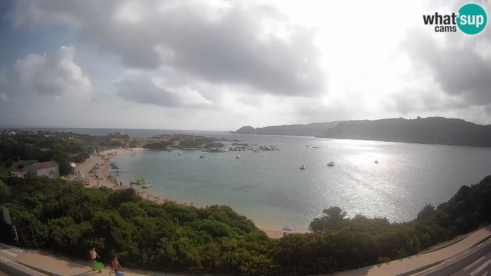 Webcam Rena di Levante – Live View from Capo Testa