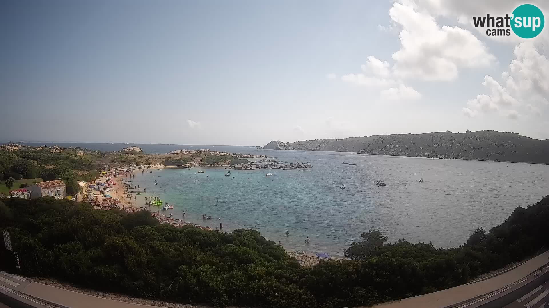 Webcam Rena di Levante – Live View from Capo Testa