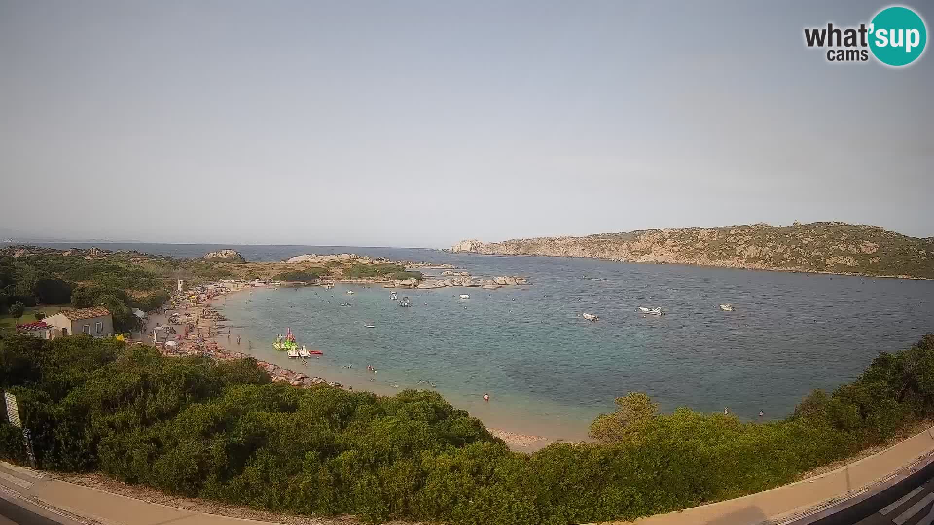 Spletna kamera Rena di Levante – Pogled v živo na Capo Testa