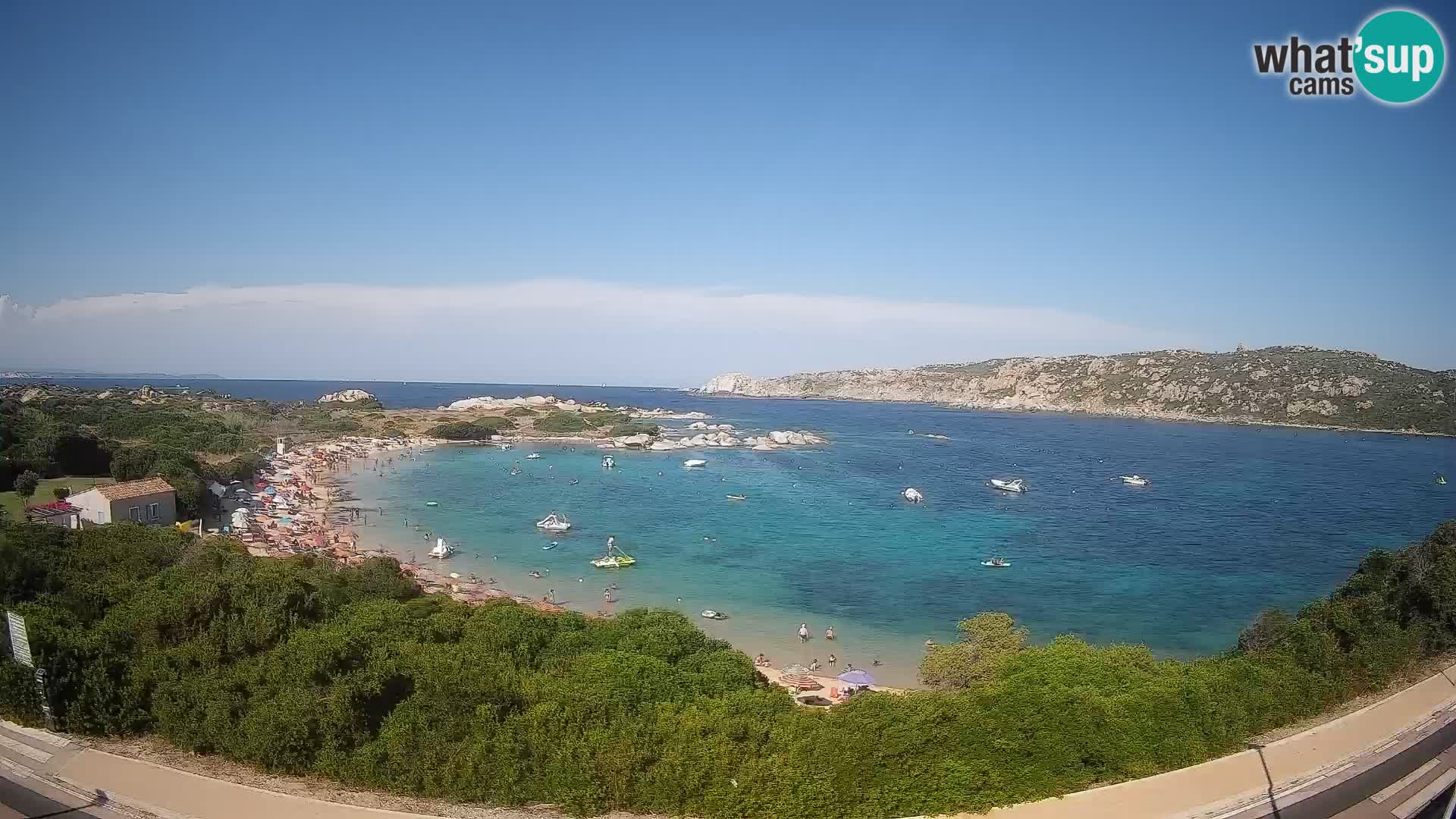 Spletna kamera Rena di Levante – Pogled v živo na Capo Testa