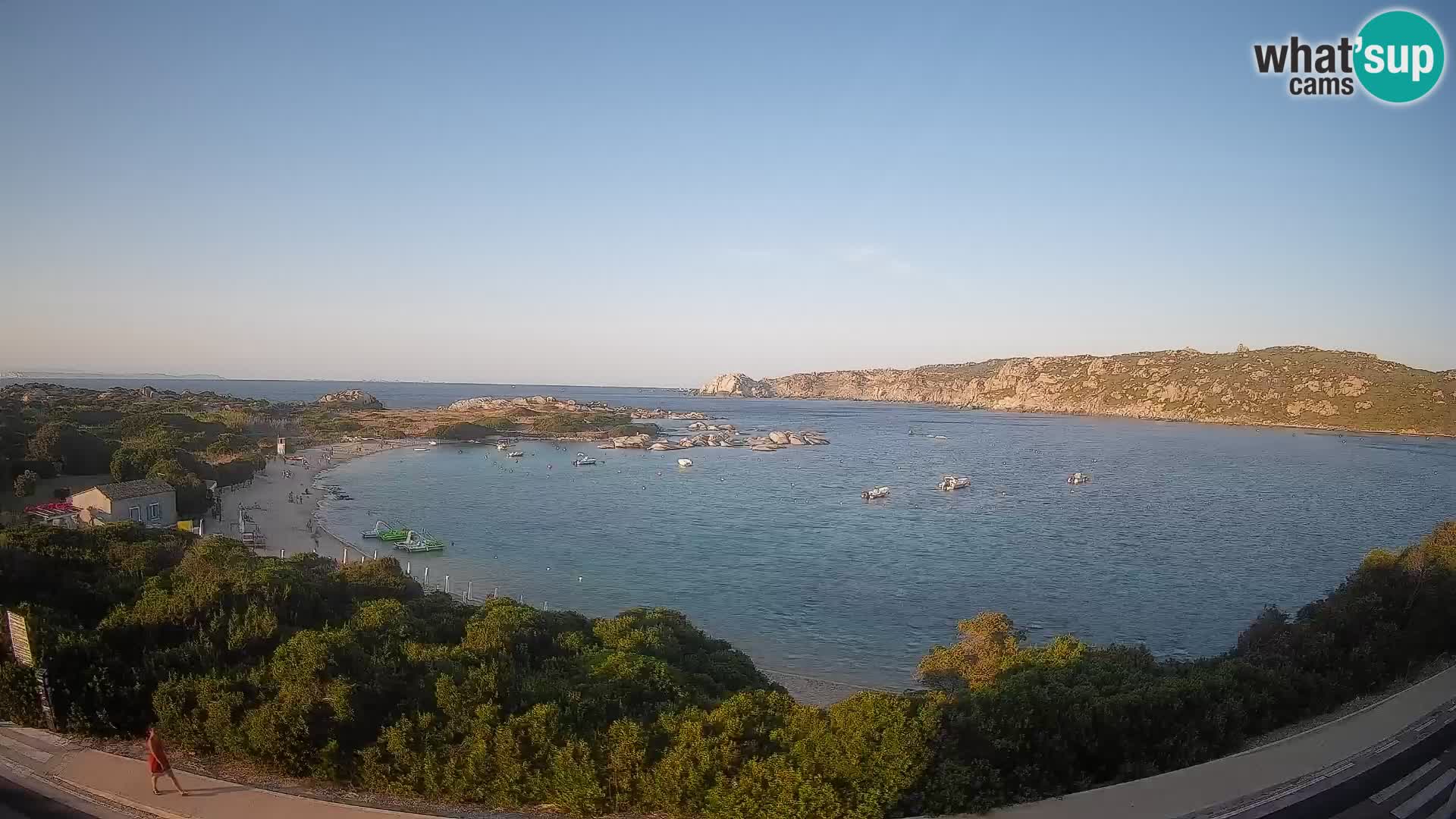 Spletna kamera Rena di Levante – Pogled v živo na Capo Testa