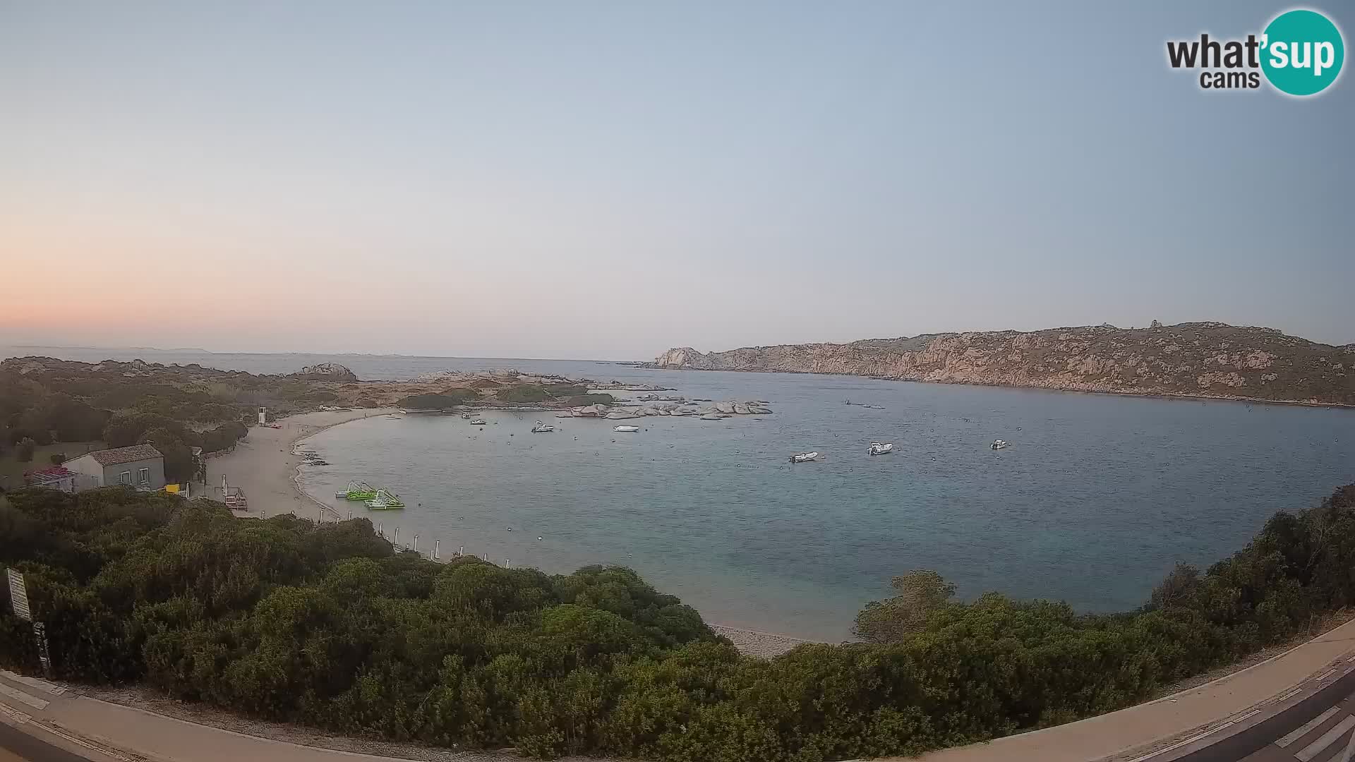 Web kamera Rena di Levante – Pogled uživo s Capo Testa
