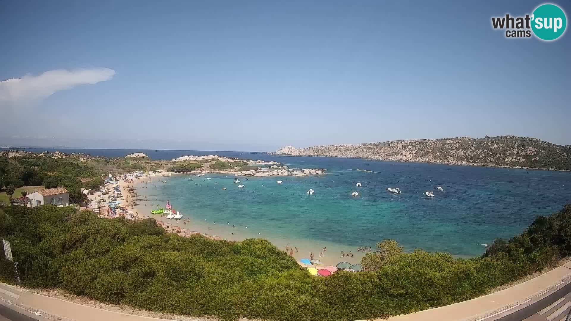 Webcam Rena di Levante – Vue en direct depuis Capo Testa