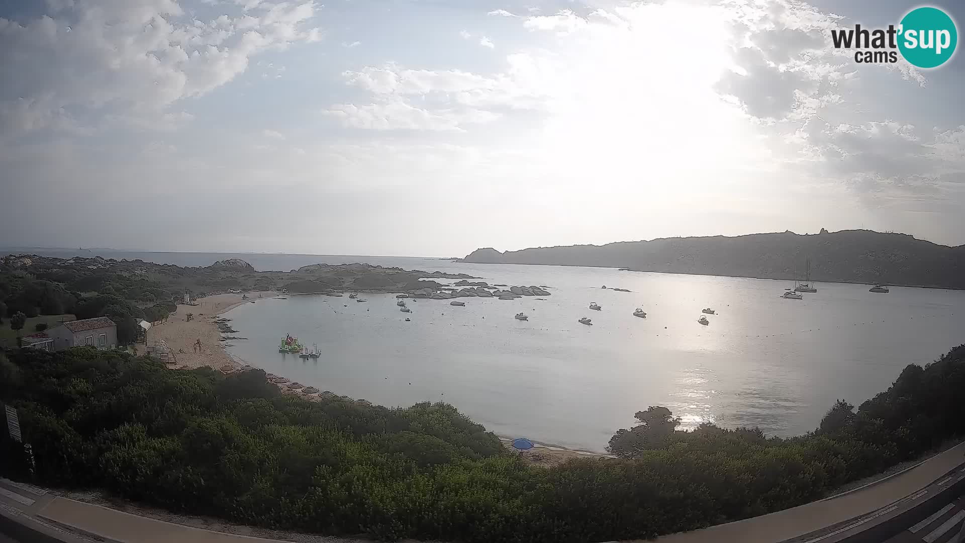 Webcam Rena di Levante – Live View from Capo Testa