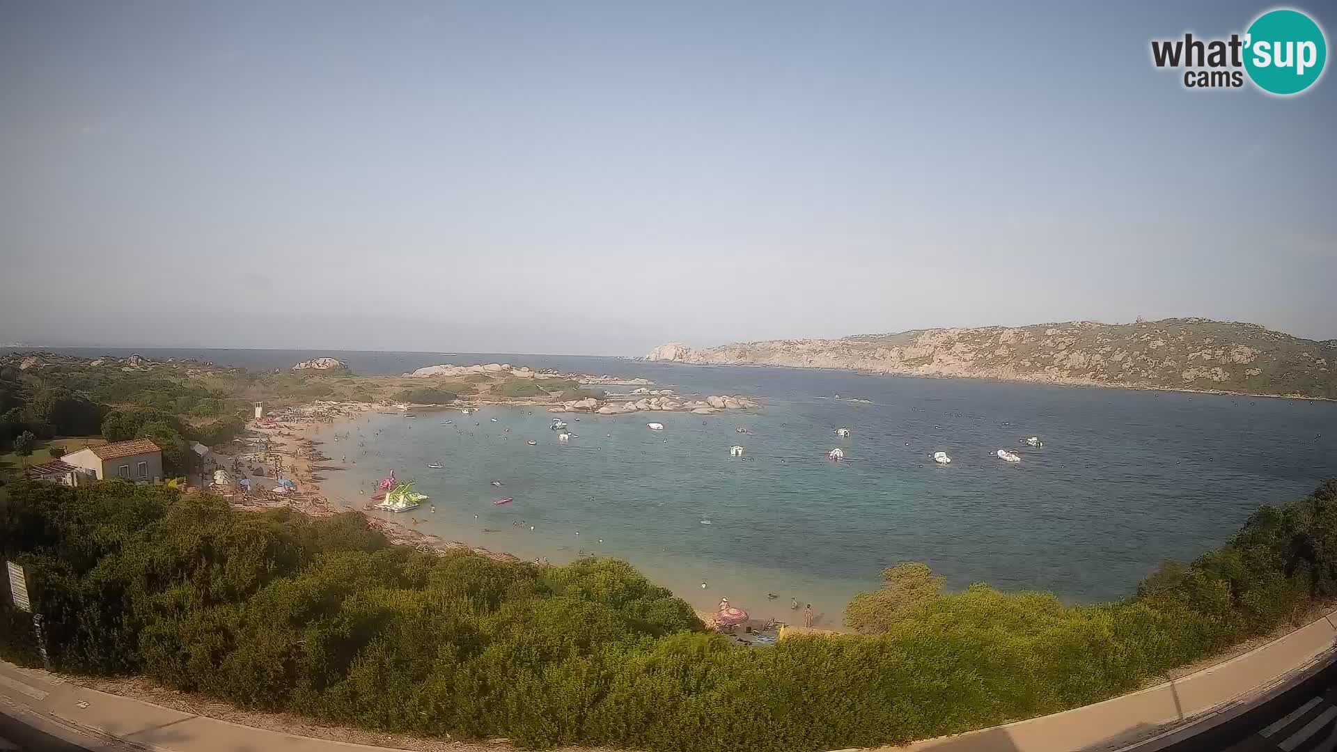 Webcam Rena di Levante – Live View from Capo Testa